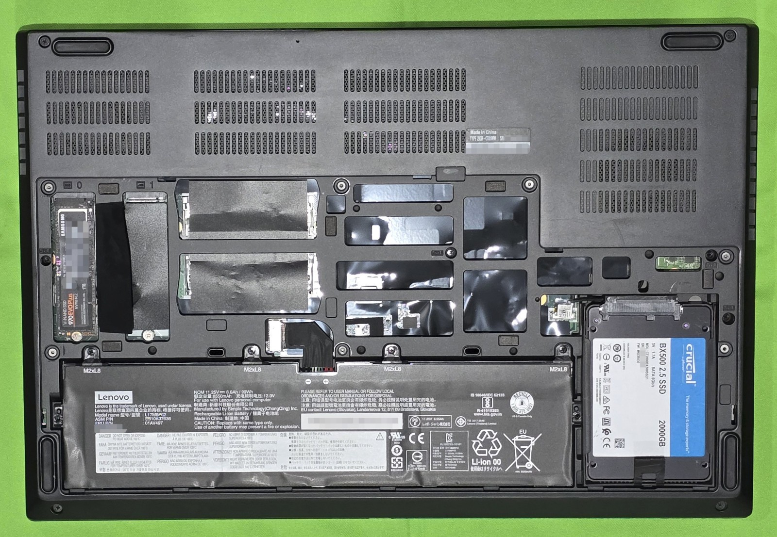 Lenovo ThinkPad P73 Xeon E2276M Quadro RTX5000 64GB RAM 1TB+2TB 4K Win11 OOBE