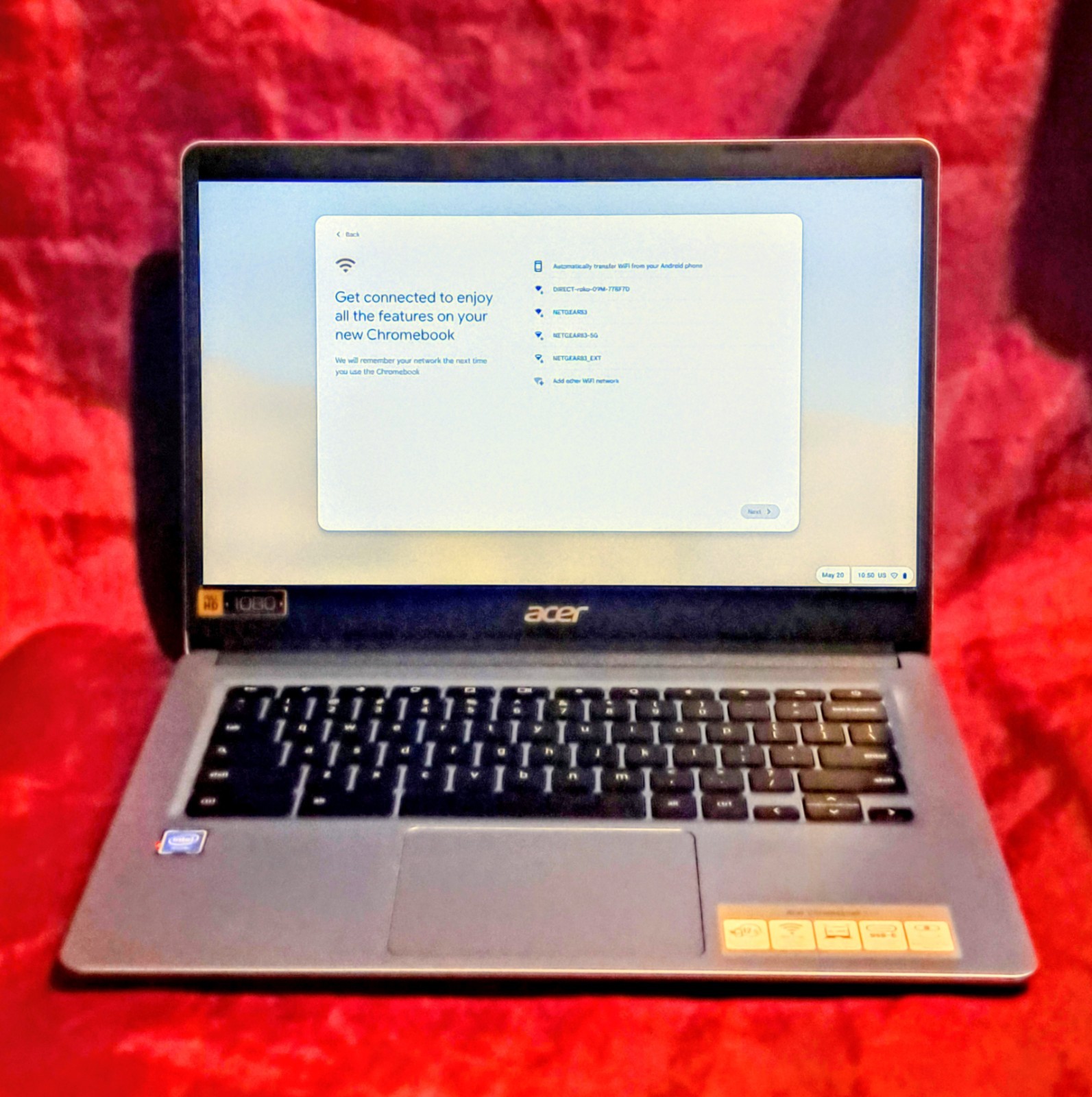 ACER CHROMEBOOK 314 SILVER 14″ inch 4GB 32GB Fully Functional Wiped Clean