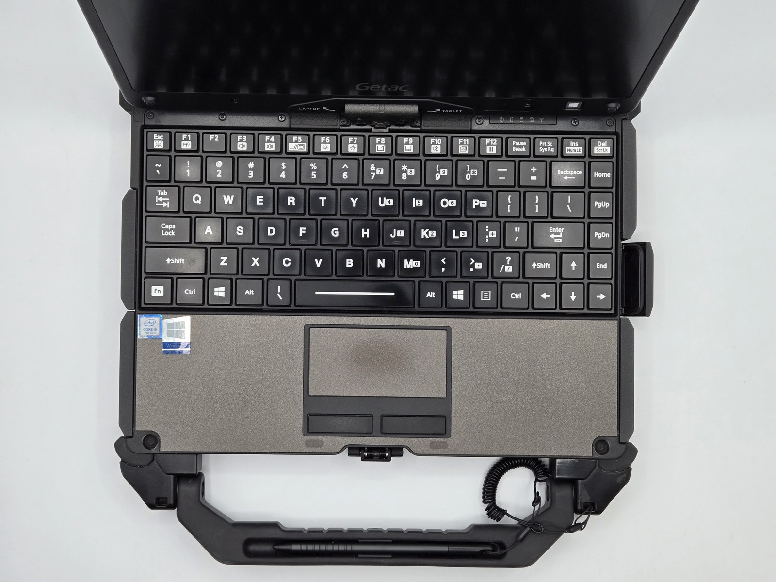 Getac V110G4 2-in-1 11″ HD Touch I5-7200U 256GB 8GB W10P Webcam Backlit Stylus