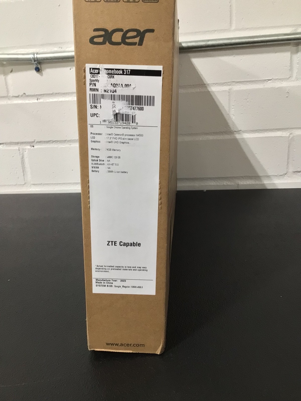 Acer Chromebook 317 – CB317-1H-C6RK