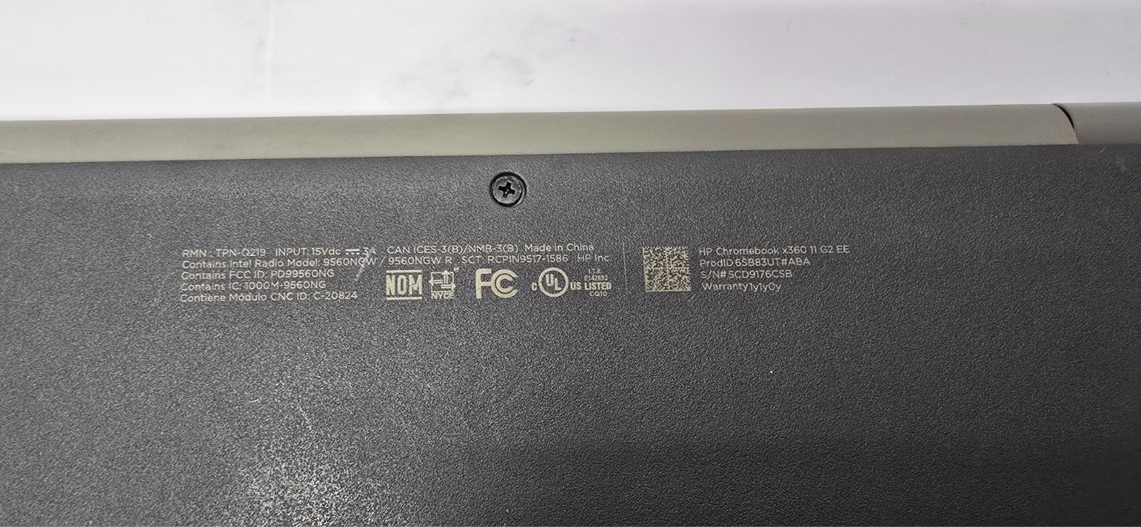 HP Chromebook X360 11 G2 EE 11.6 inch (32GB, Intel Celeron N4000, 1.10GHz, 4GB)