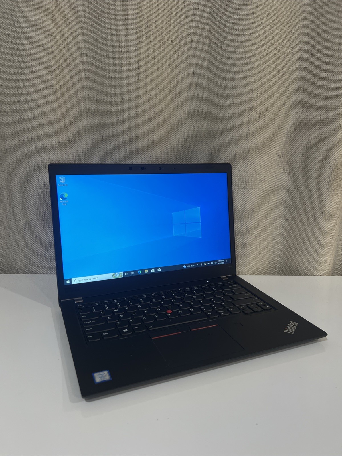 Lenovo T480s i7/16GB/256gb laptop – Charger Included – Good For School/Work