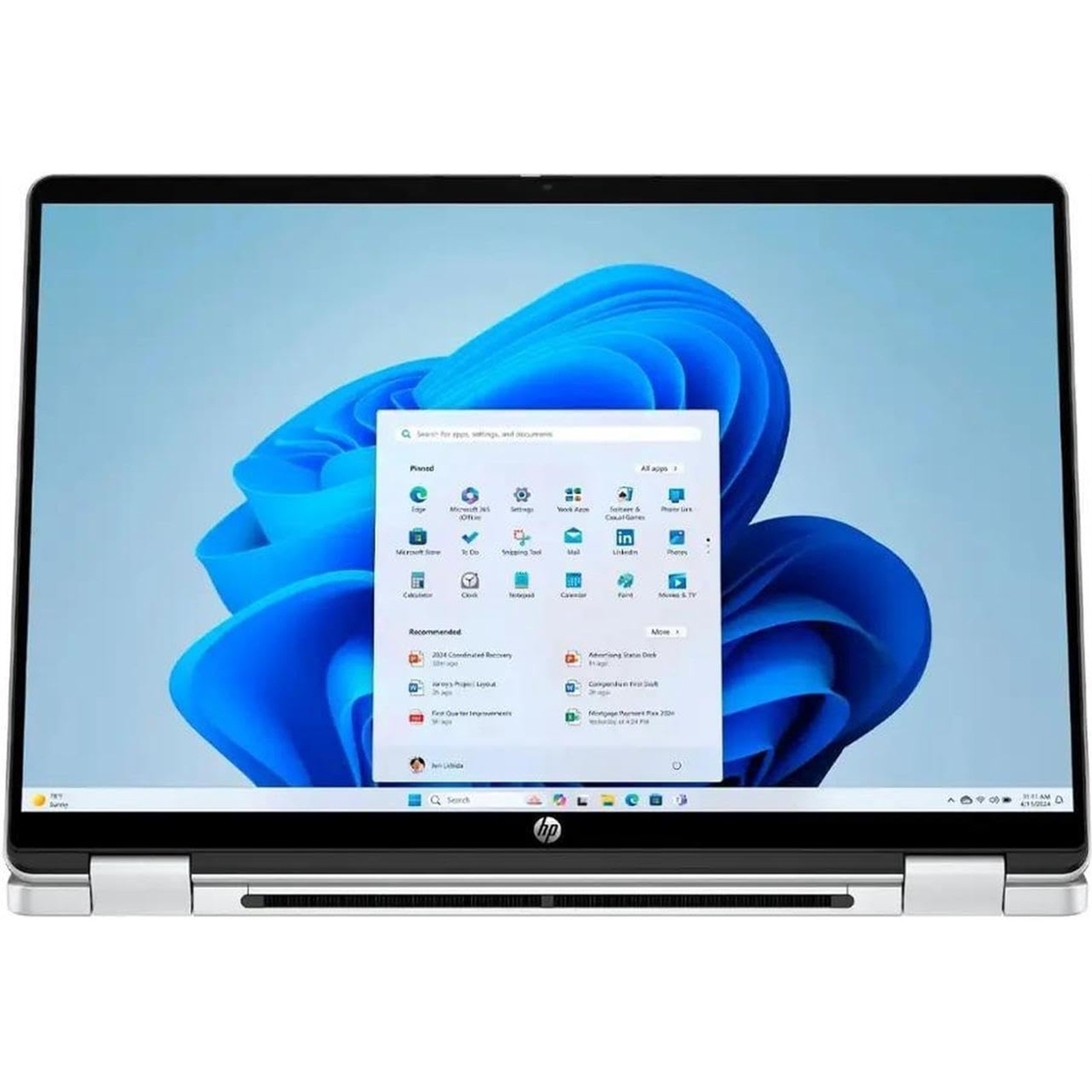 HP OmniBook 5 Flip 14-FP0013DX 14″ 8GB, Glacier Silver