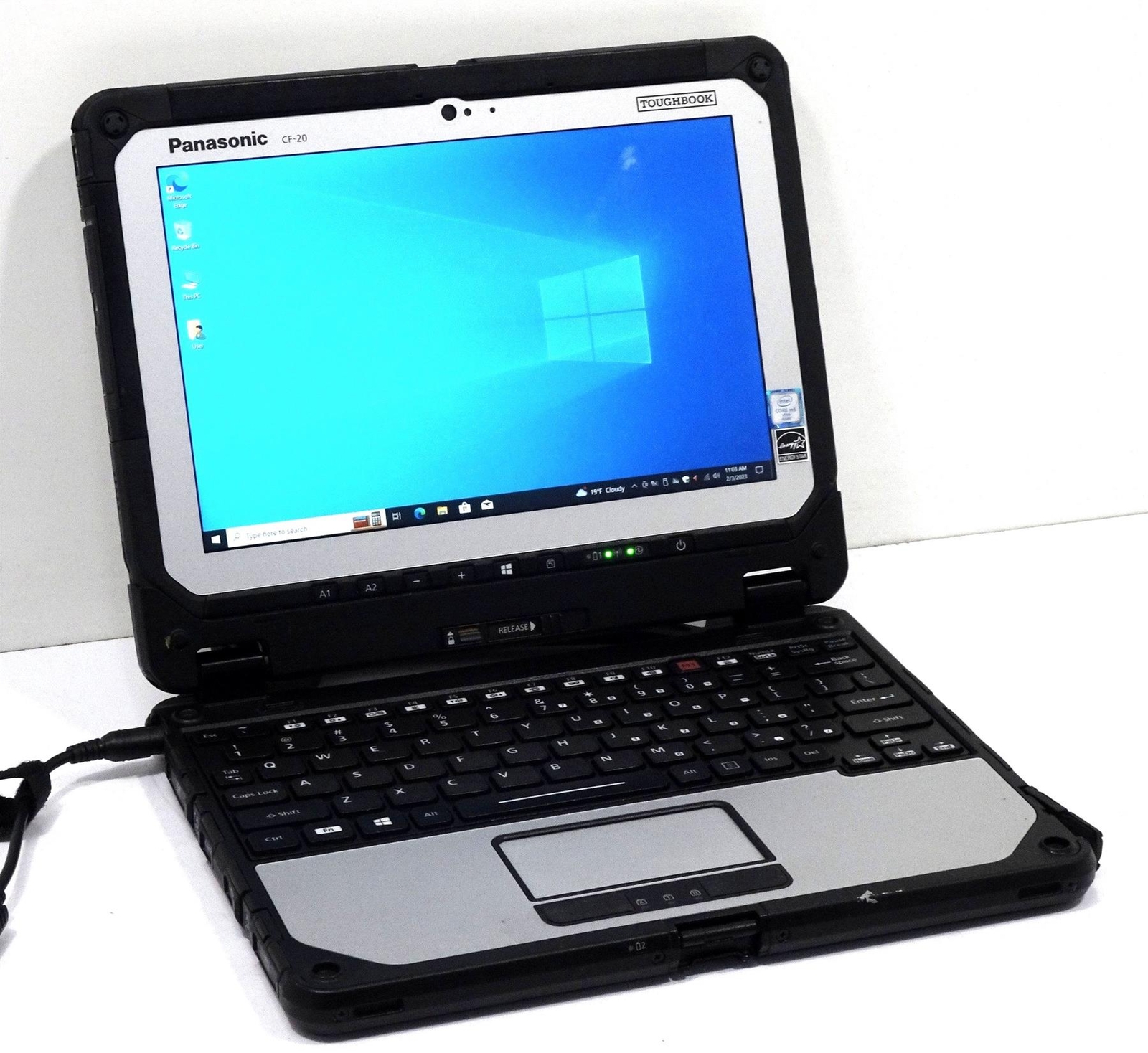 Panasonic Toughbook CF-20 Core m5-6Y57 1.10GHz 8GB 256GB Wi-Fi Win 10