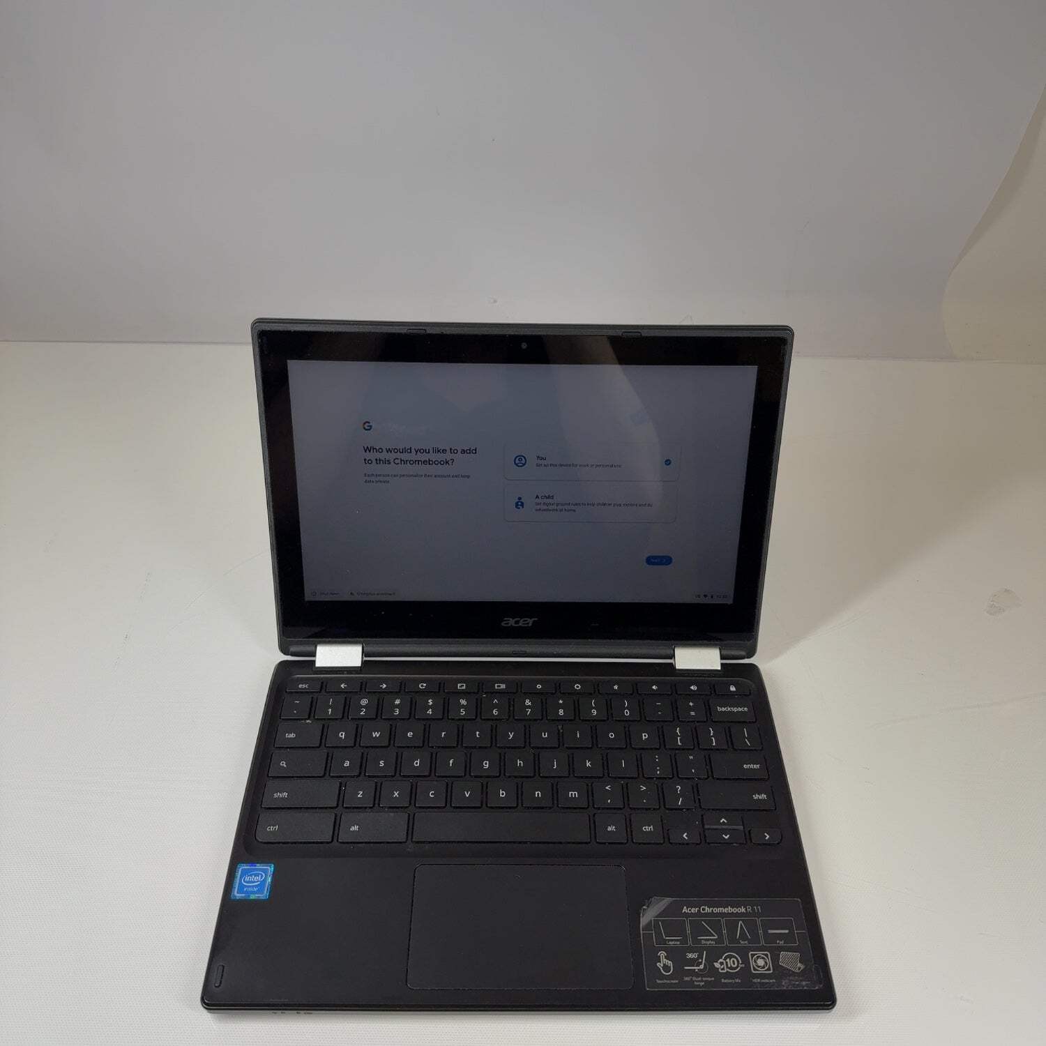Acer Chromebook R11 N15Q8 11.6″ Celeron N3060 1.6GHz 4GB RAM 32GB SSD