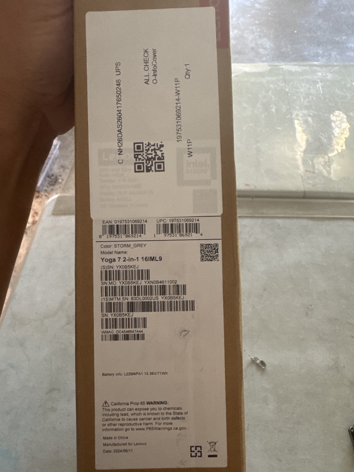 Lenovo Yoga 7i 16″ FHD+ 2-in-1 Laptop i7-1355U, 16GB RAM, 1TB SSD