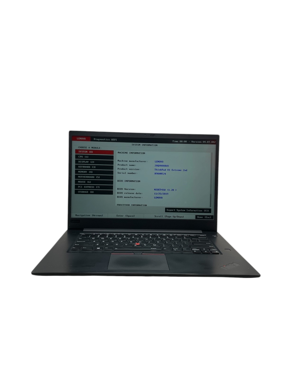 Lenovo ThinkPad X1 Extreme Gen 5 16″ – i9-12900H – 64GB RAM – 2TB SSD – Grade D