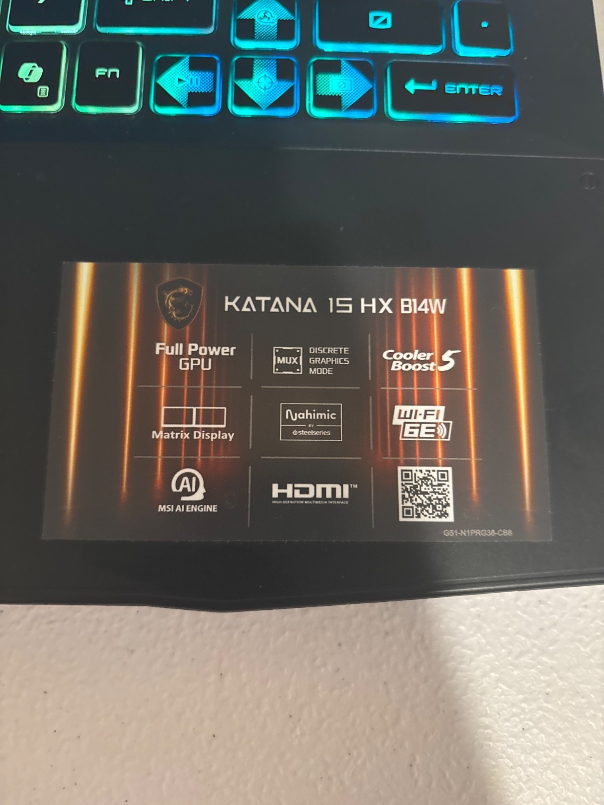 NVIDIA GeForce RTX 5050 Gaming Laptop: MSI gaming laptop( dm to know all parts)