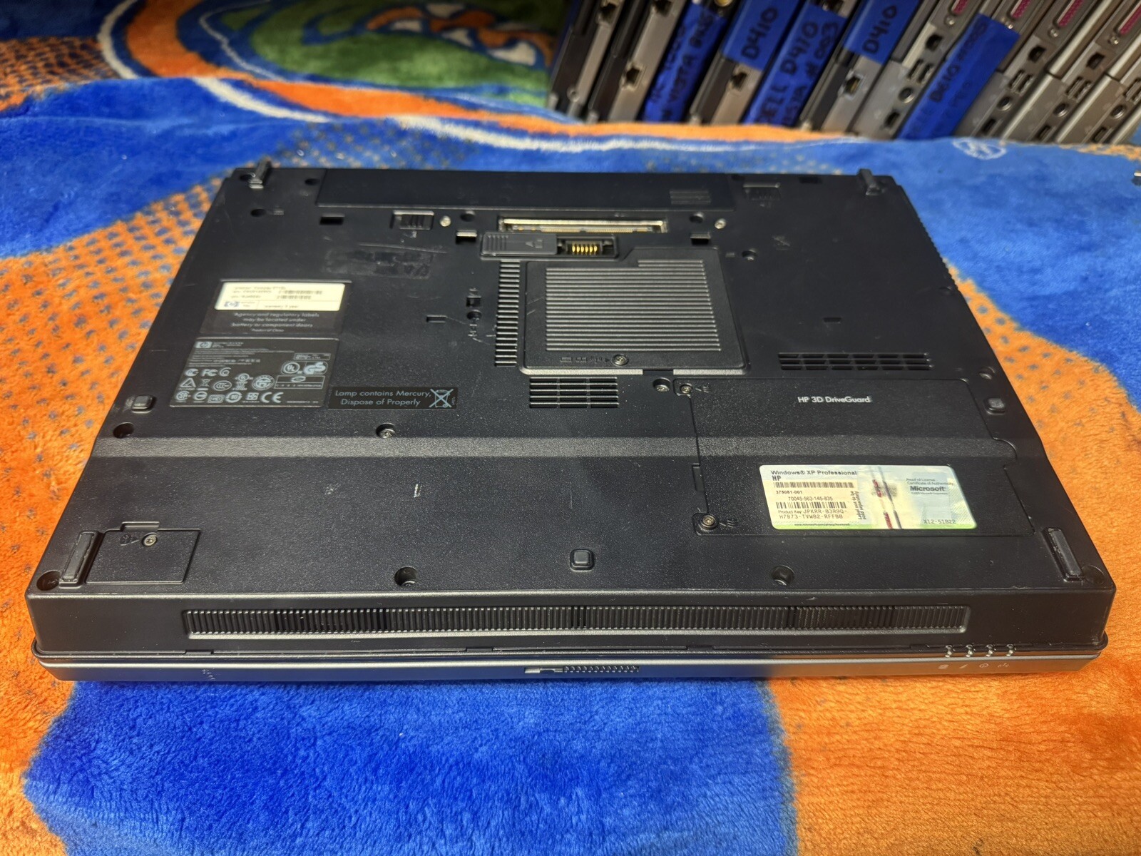 HP 6710b 15.4”, Win10pro, Intel C2D 2.20, 150 GB, 2.5 GB, DVD-RW, Wifi, #004