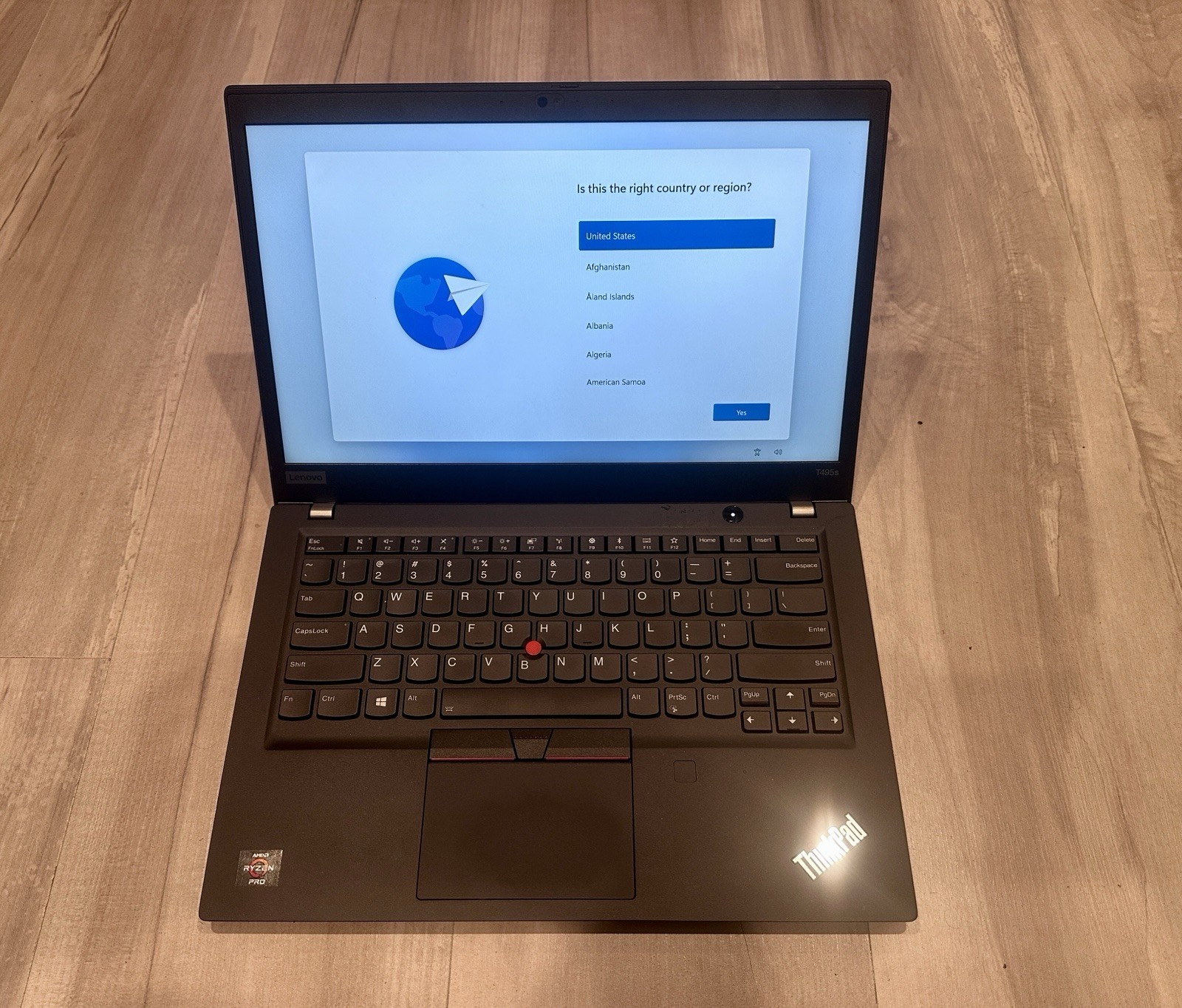 Lenovo ThinkPad T495s 14″ Ryzen 7 Pro 3700U 16GB RAM 512GB SSD Win 11 Pro