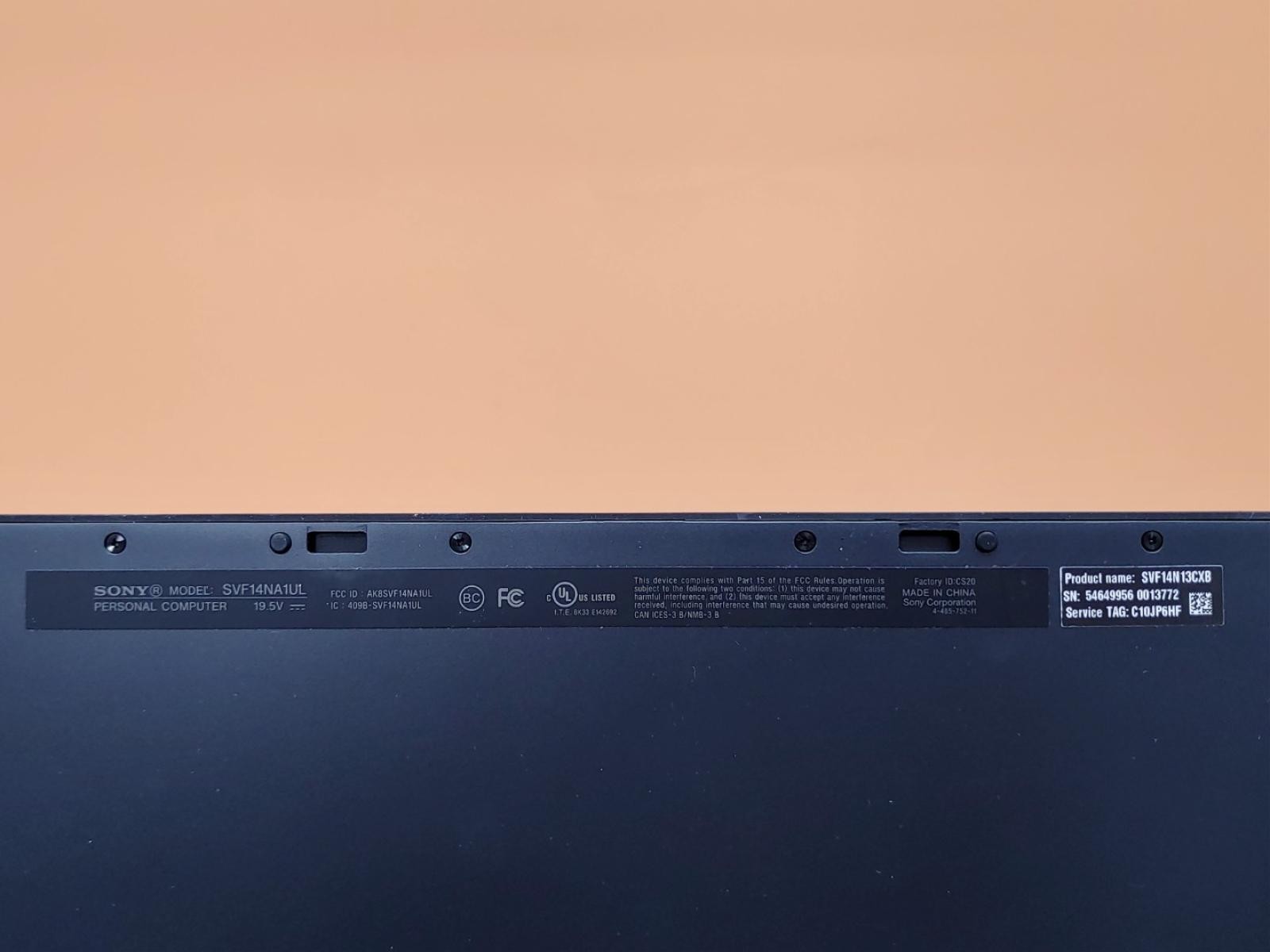 Sony VAIO Flip 14 SVF14N13CXB Intel i5-4200U 8GB 500GB SSD Win10Home **READ**