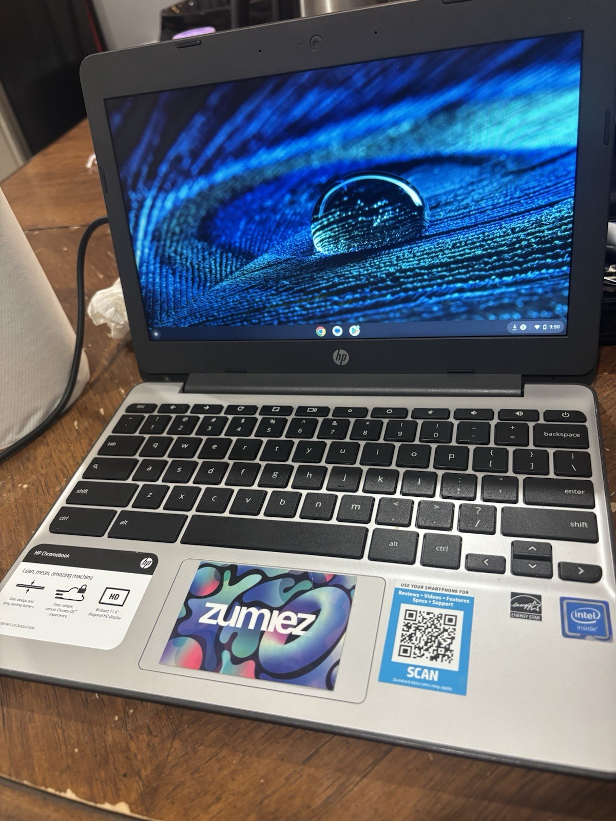 HP Chromebook 11a-nb0013dx 11.6″ Intel Celeron N3350 4GB Ram 32GB eMMC Used