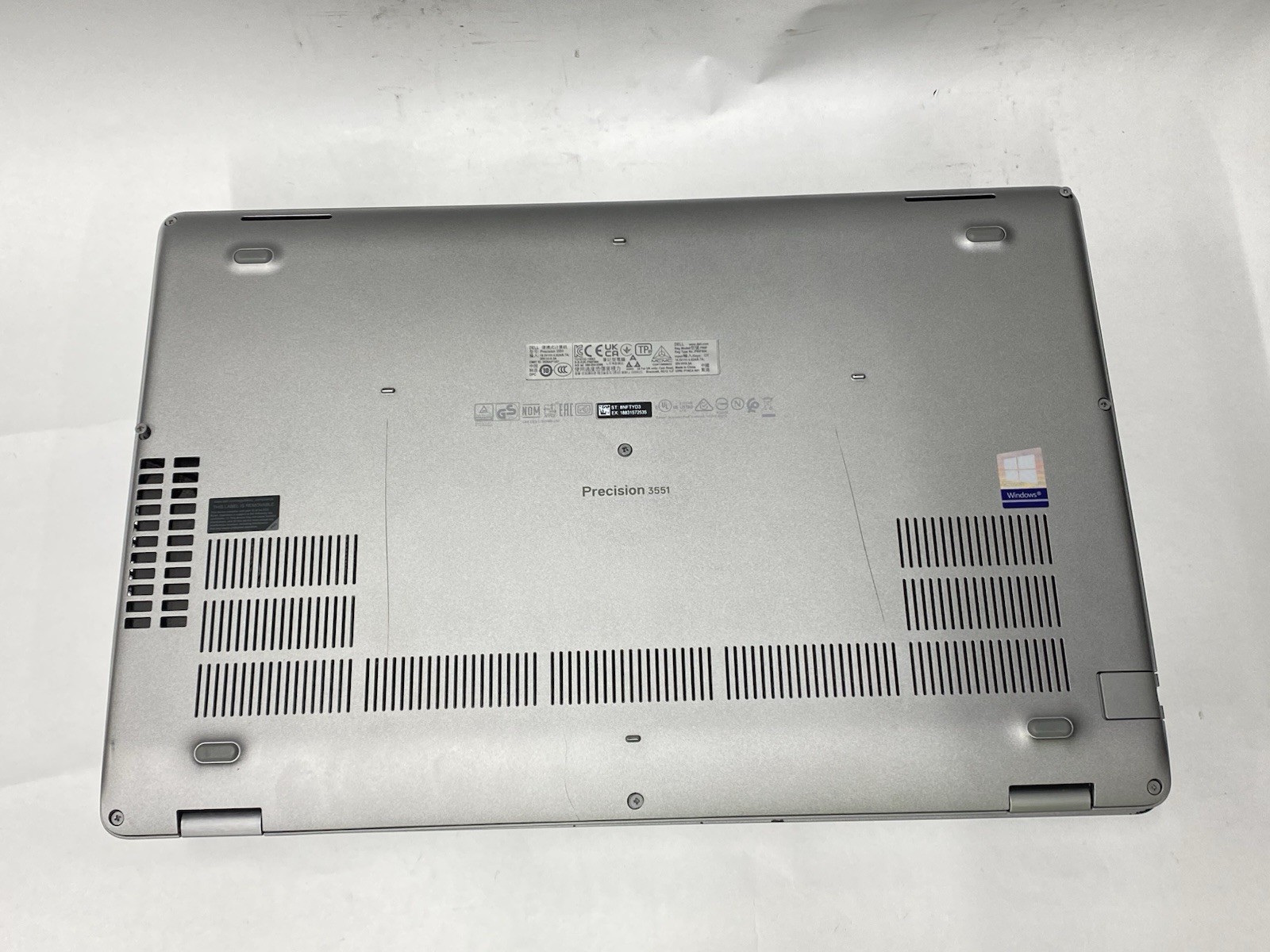Lot of (4) Dell Precision 3551 – FHD – i7-10850H – No RAM/SSD/OS – READ