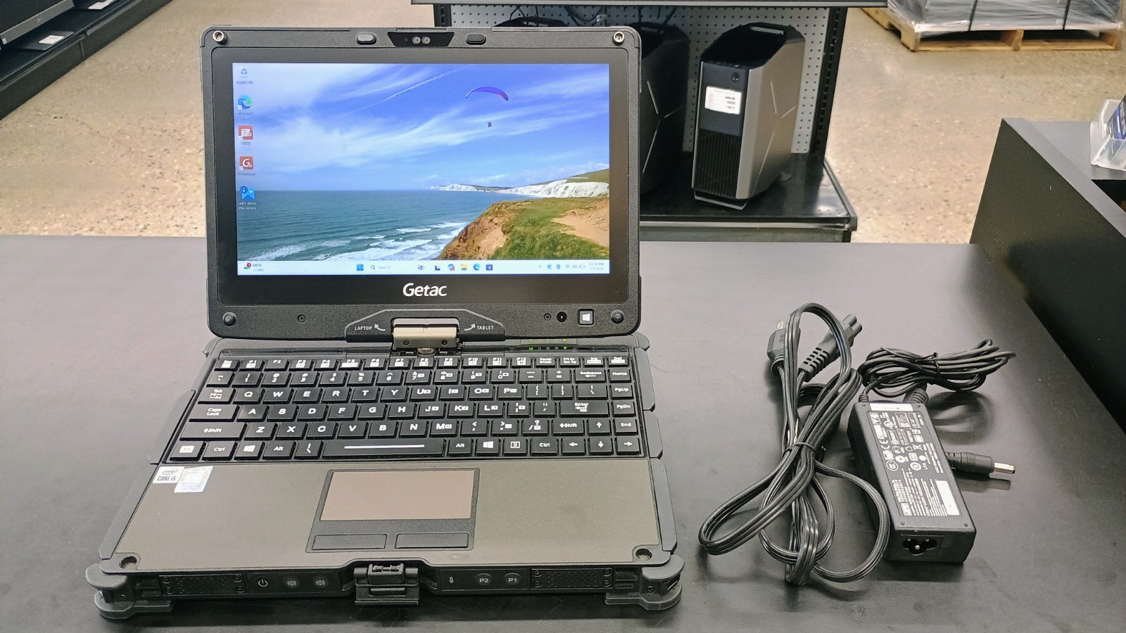 Getac V110G6 Quad Core i5-10210U 1.60GHz – 256GB SSD – 16GB – Win 11 Pro