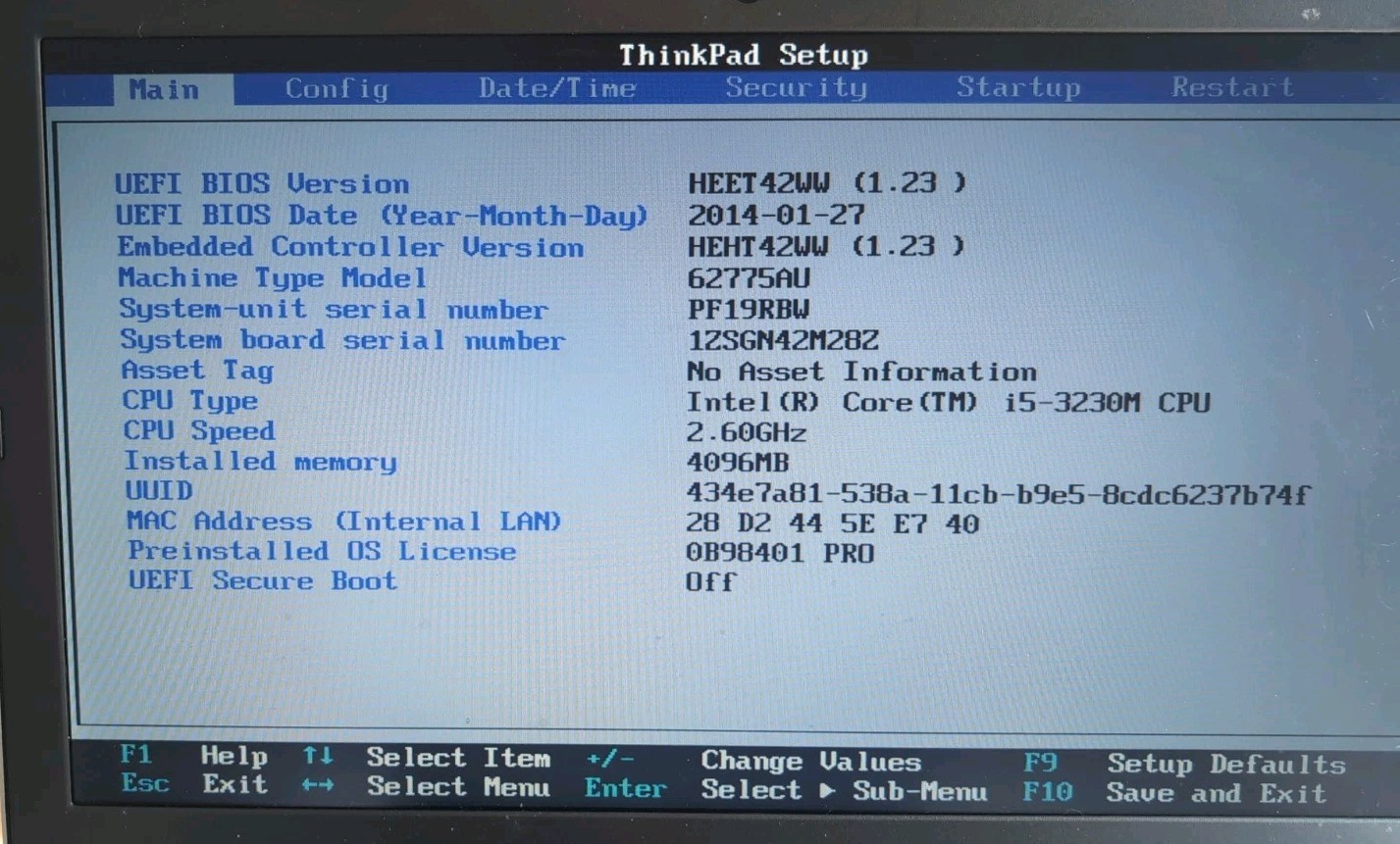Lenovo ThinkPad Edge E431 Core i5-3230M 4GB RAM No OS w/ Power Cord