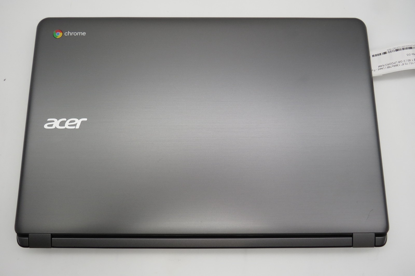 Acer Chromebook 15-15.6″- Celeron-N3060@1.6GHz-2GB RAM-16GB internal-NO OS- READ