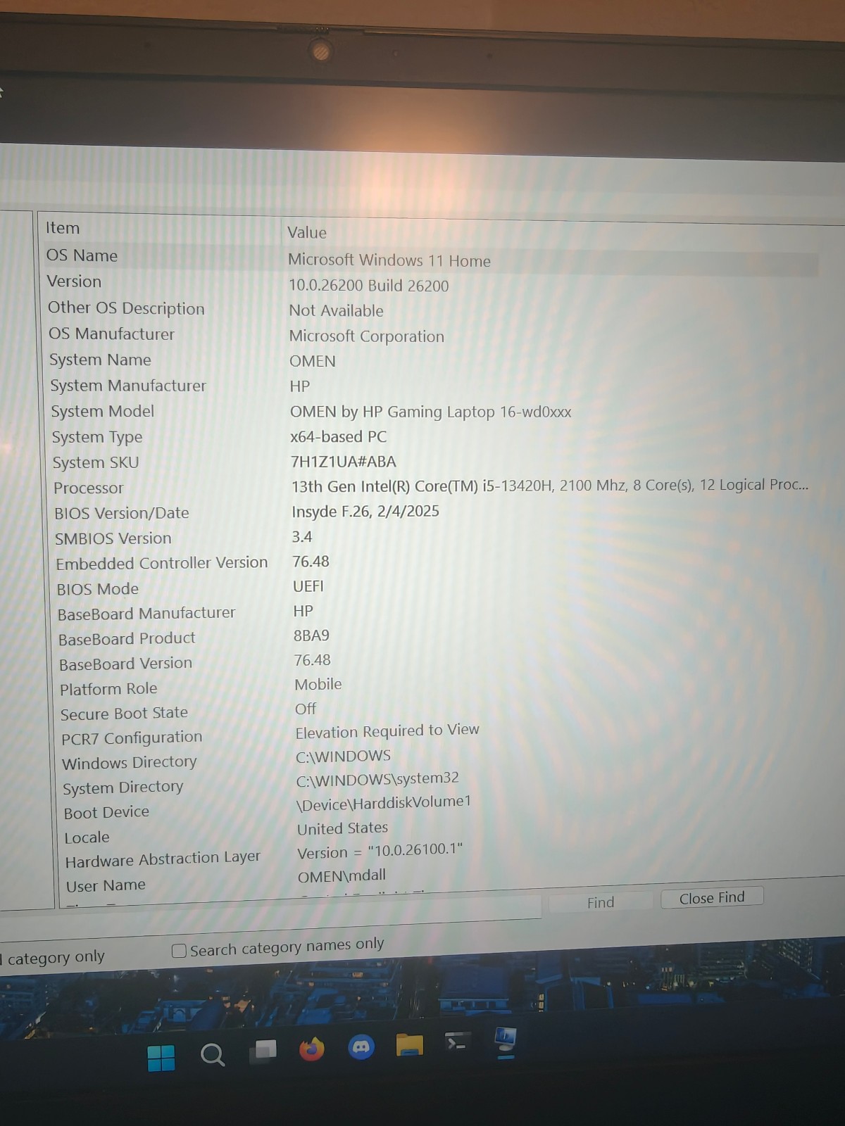 HP OMEN 16, RTX 4050, Intel Core i5-13420H, 16 GB RAM, 512 GB SSD