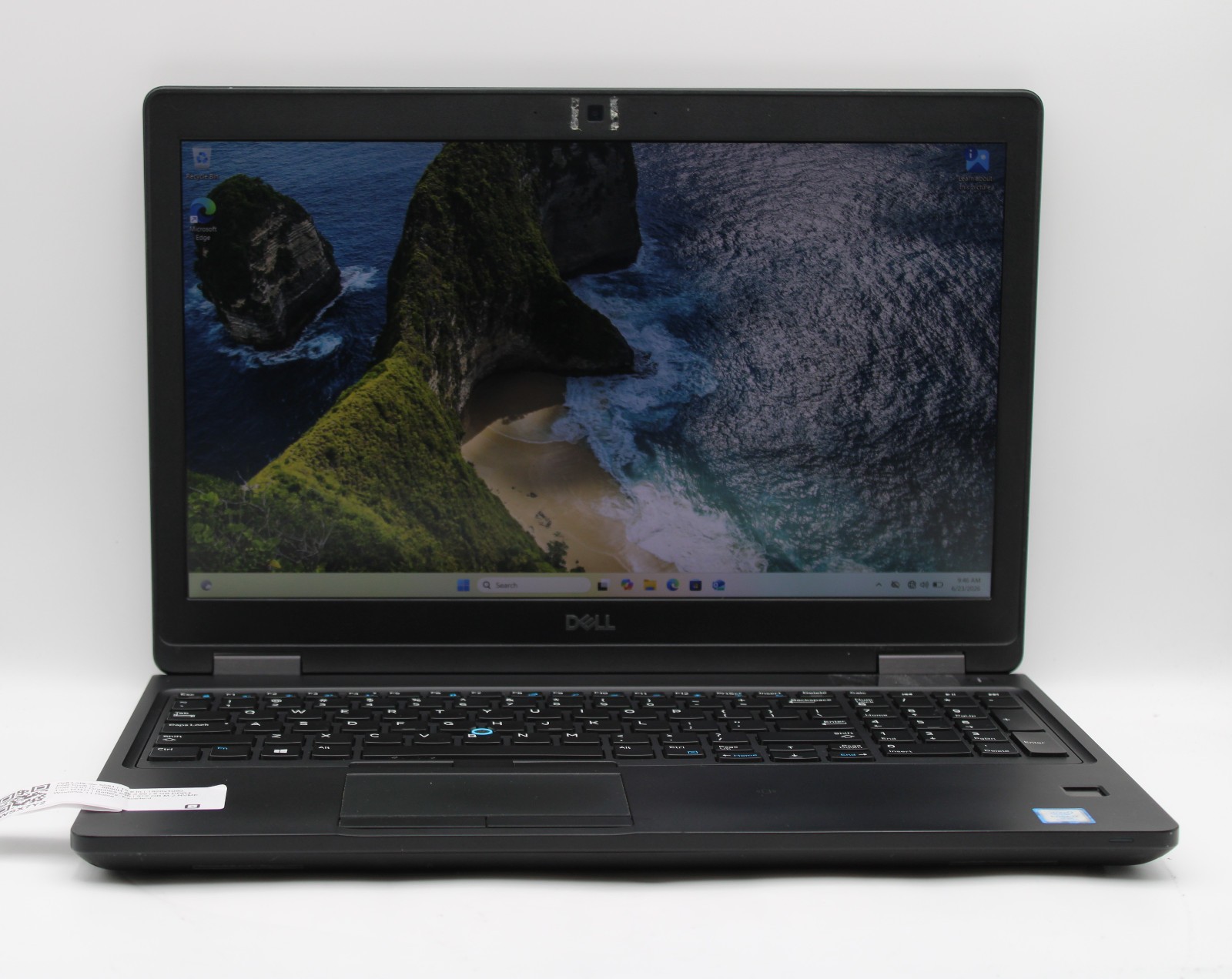 Dell Latitude 5591 i7-8850H @ 2.6 GHz 8GB RAM 512GB SSD Windows 11 Home