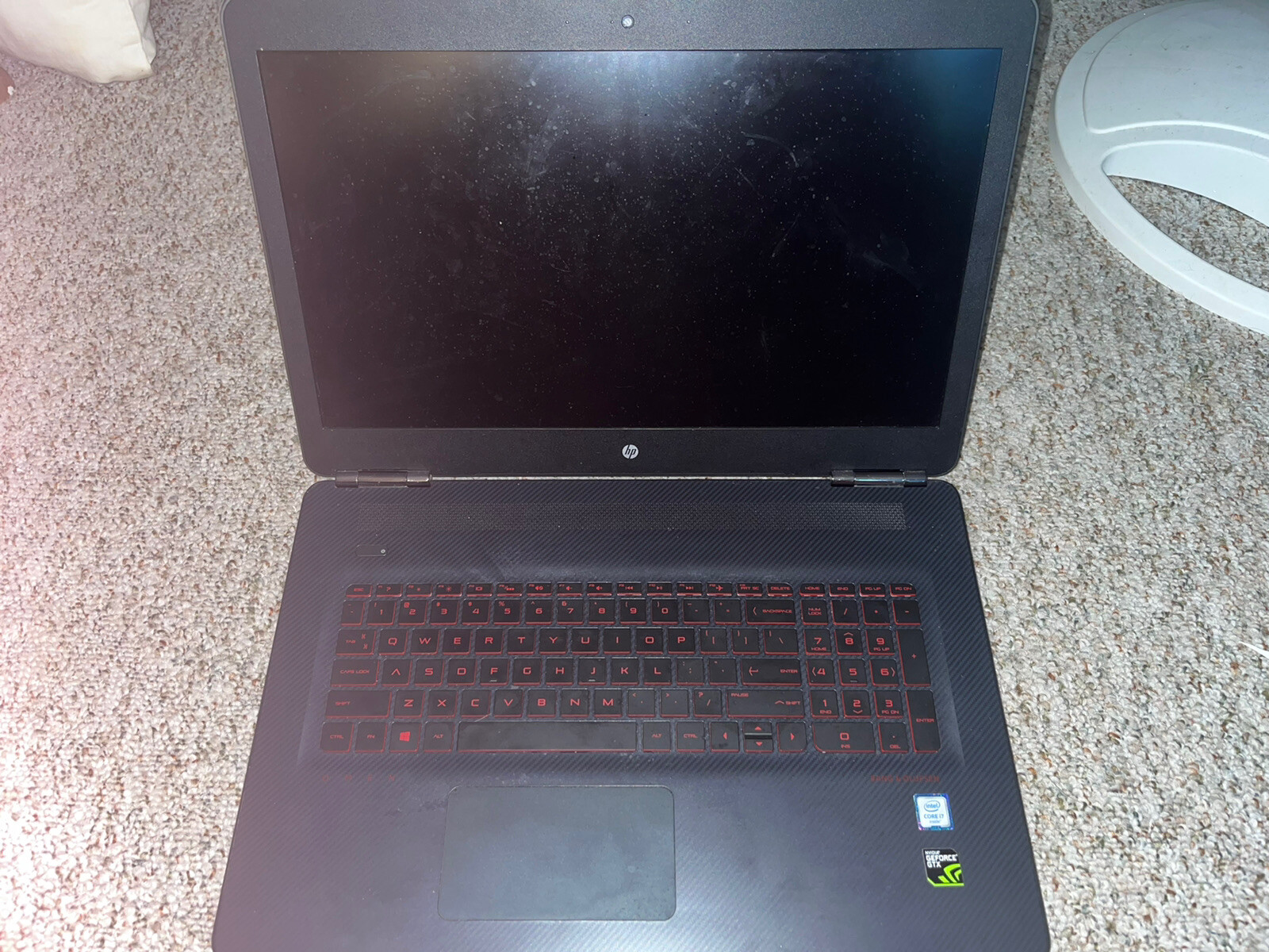 HP Omen 17.3 inch with Intel i7 and Nvidia 1550 Graphics Card **NOT WORKING**