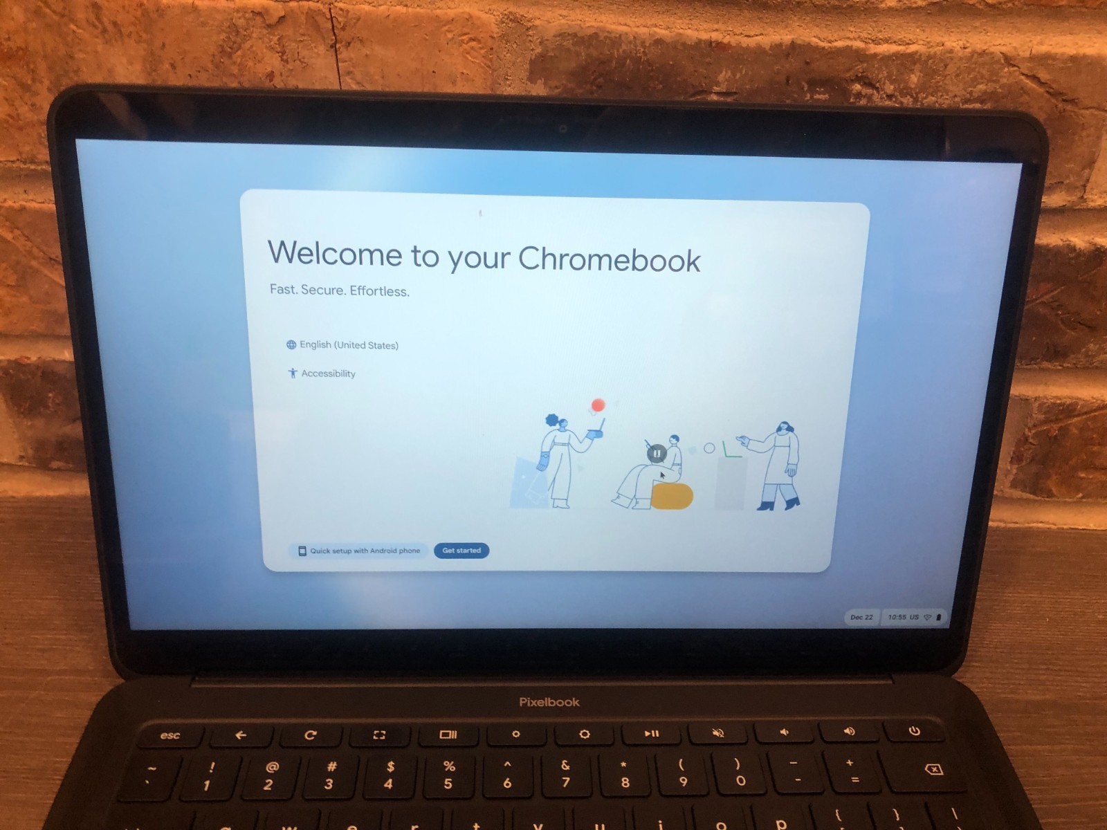 Google Pixelbook Go 13 Black FHD TOUCH 1.1 GHz m3 8100Y 8GB 64GB eMMC