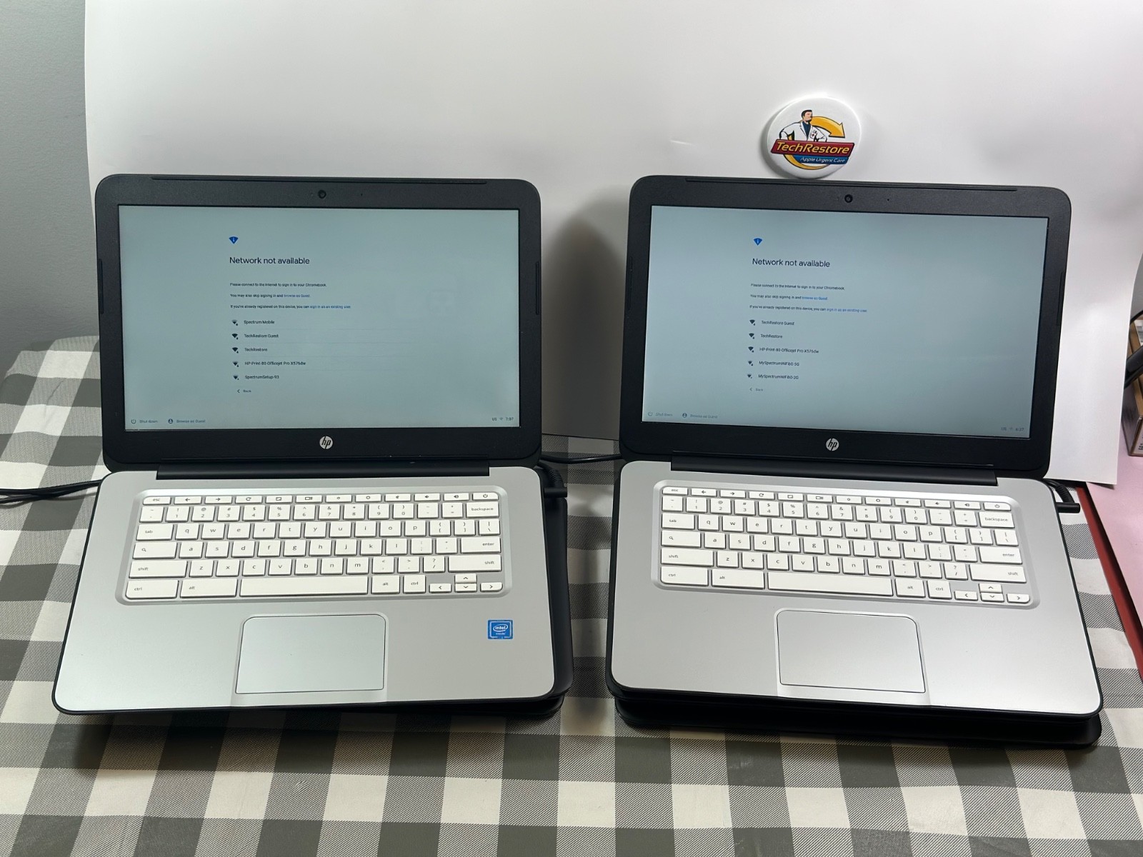 HP Chromebook 14 SMB 14″ Laptop Celeron 4GB RAM 16GB SSD WiFi -BULK 7 Units