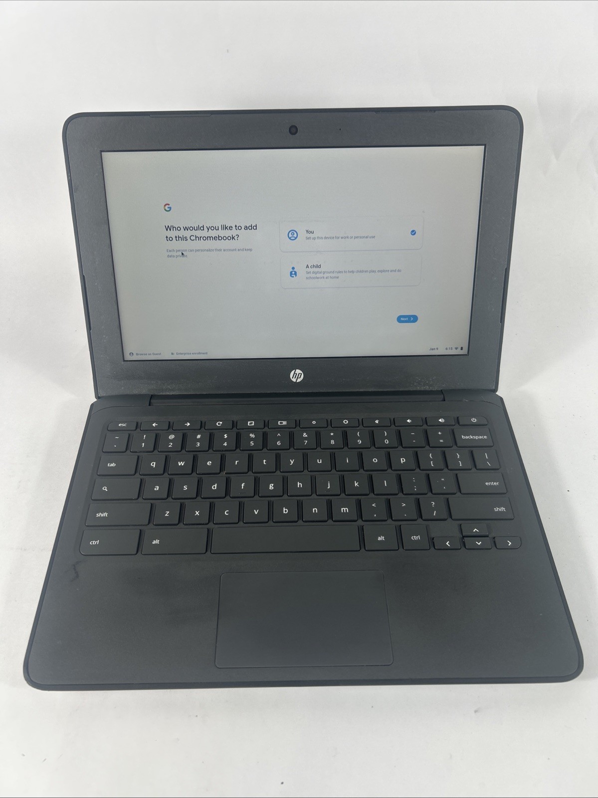 HP Chromebook 11 G6 EE 11.6″ Intel Cele 4GB RAM 16/32GB Chrome Grade B