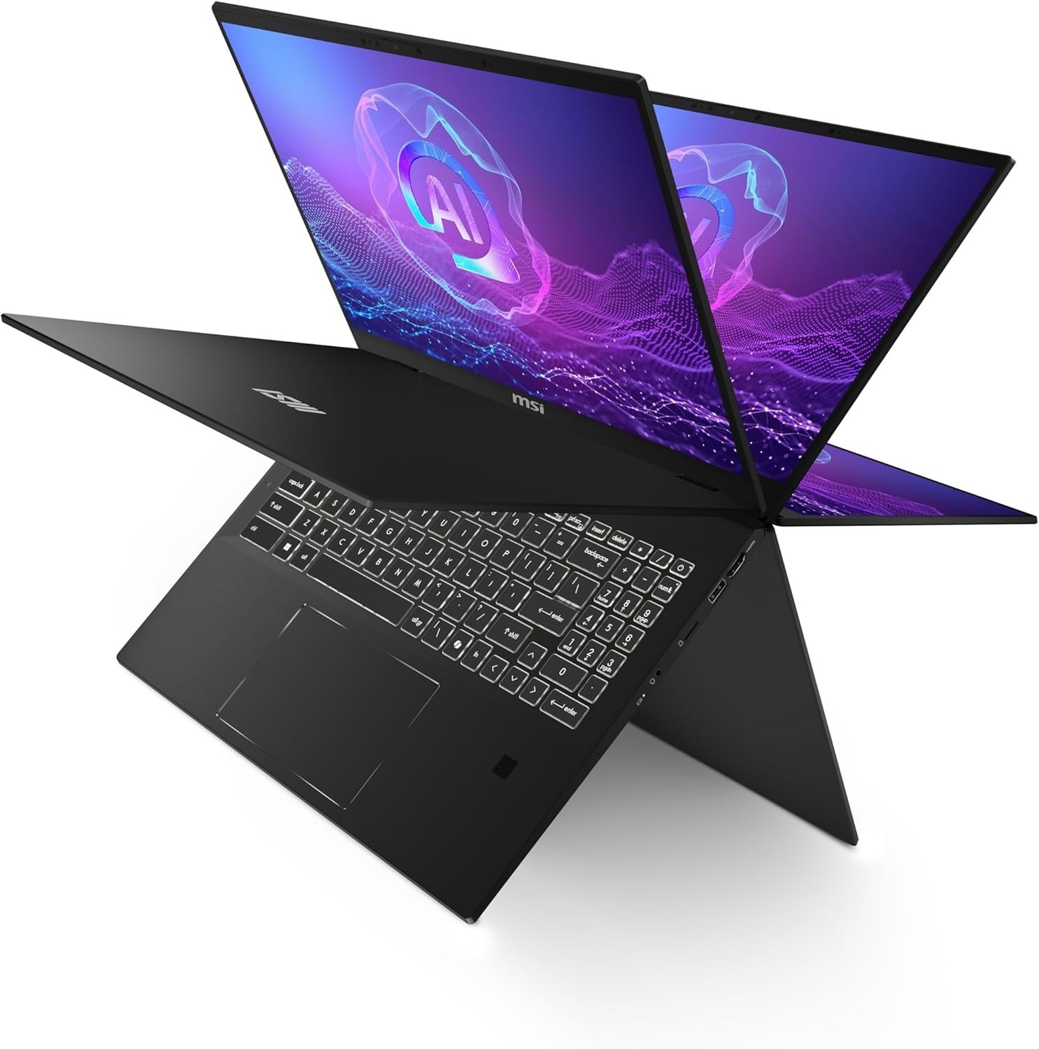 MSI Summit A16 AI+ (2025) 16” QHD+ 165Hz 2-in-1 Touchscreen Laptop: A3HMTG-205US