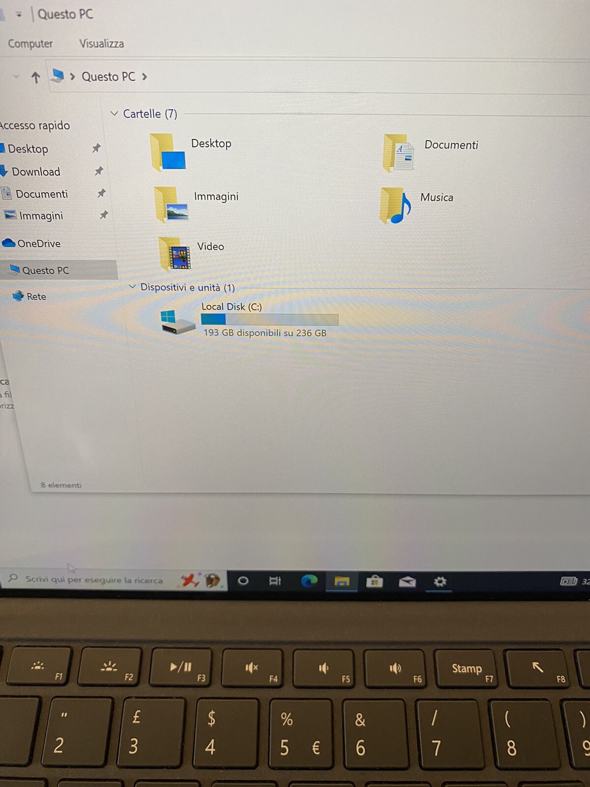 MICROSOFT SURFACE PRO 4 INTEL CORE i7-6650U 2.20GHz 12.3″ 8GB RAM 256GB HD WIN10