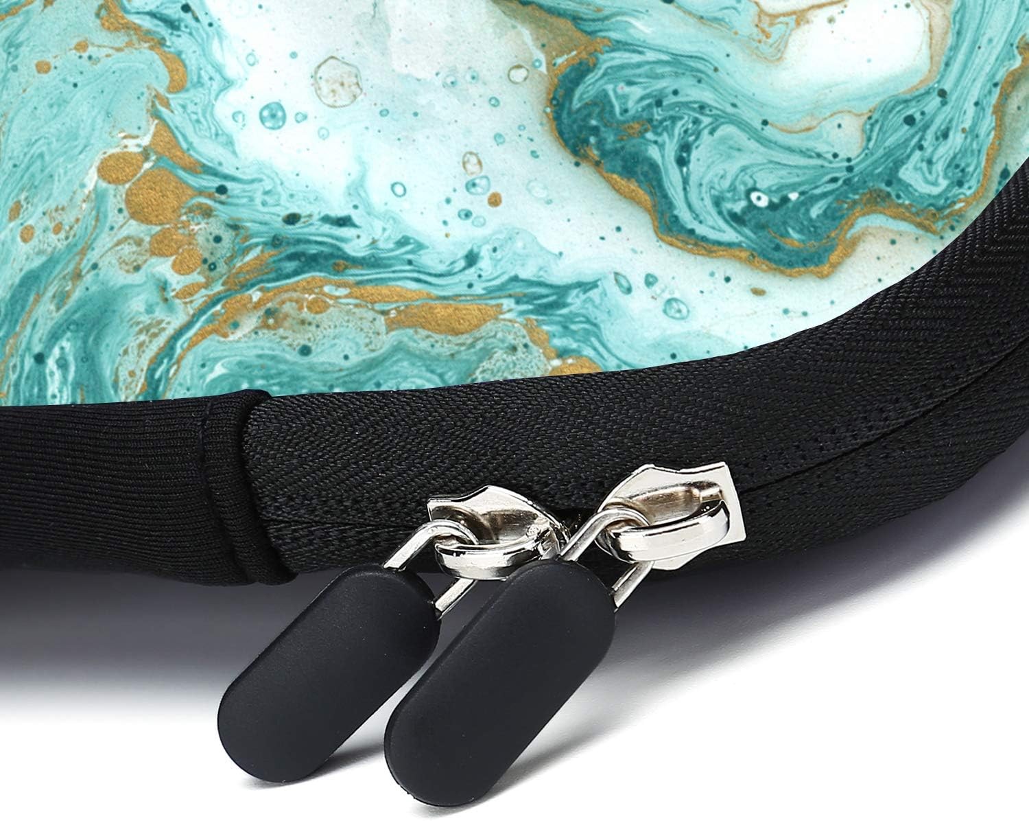 Green Marble Neoprene Laptop Case – 11.6″ to 12.2″ Fits MacBook Air, Samsung, Ac