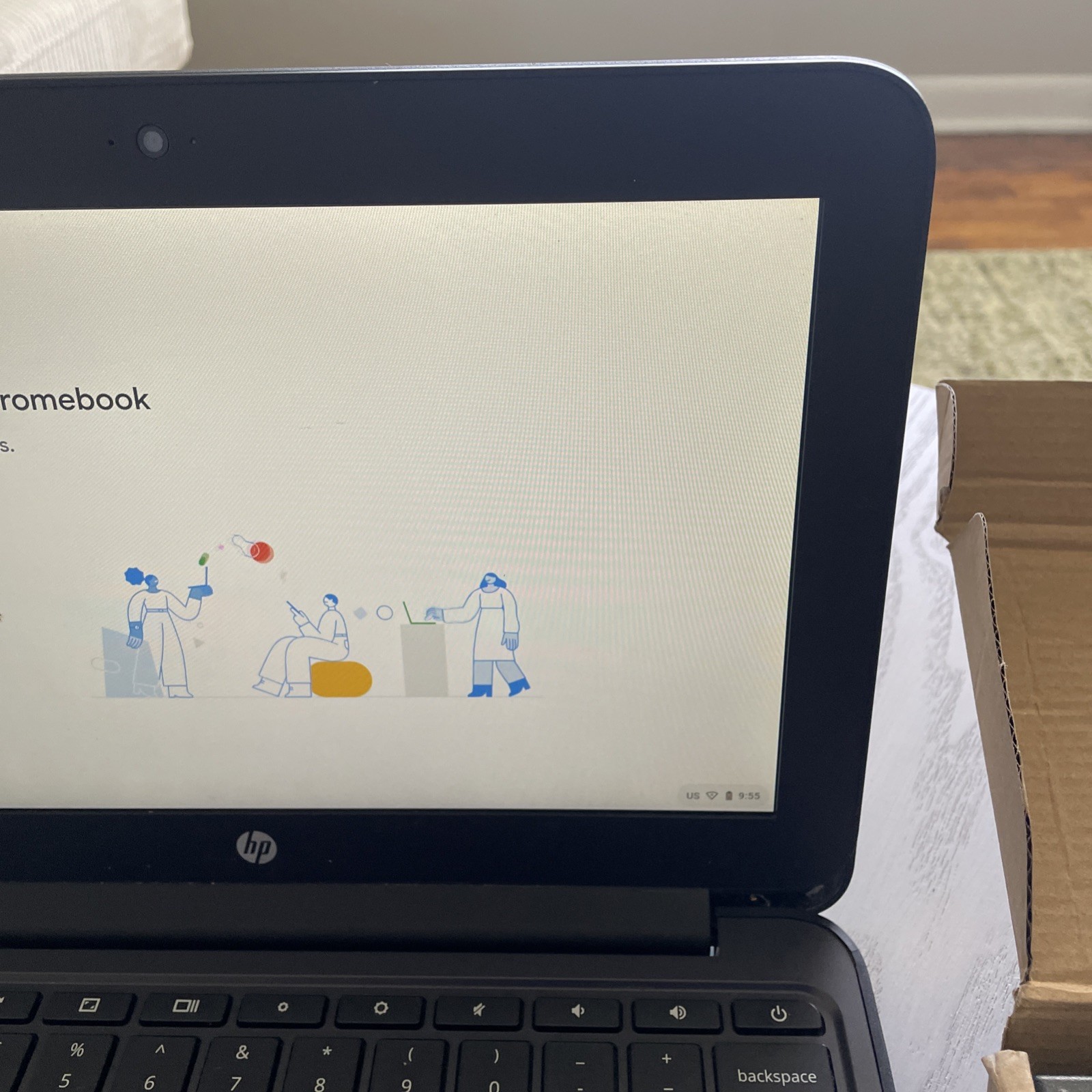HP Chromebook 11 G4 11.6″ 4GB 16GB SSD Celeron N2840 2.16GHz w Power Adapt (D113