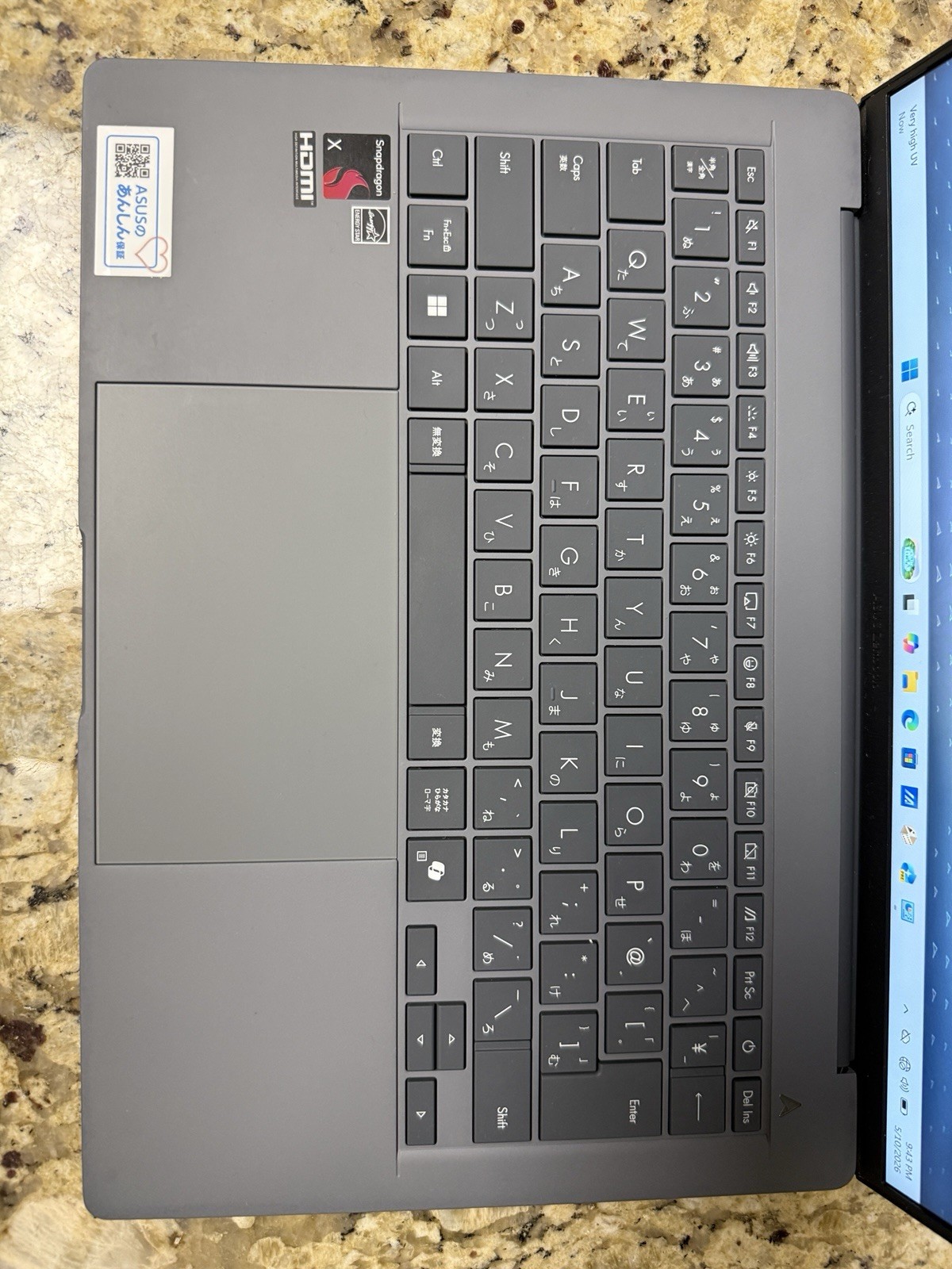 Asus Zenbook A 14 FHD+ 3.2 GHz Snapdragon X 16GB RAM 512GB SSD