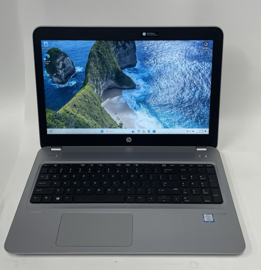 HP ProBook 450 G4 / i7-7500U @2.70GHz | 128GB NVMe | 8GB RAM | Win 11 Pro