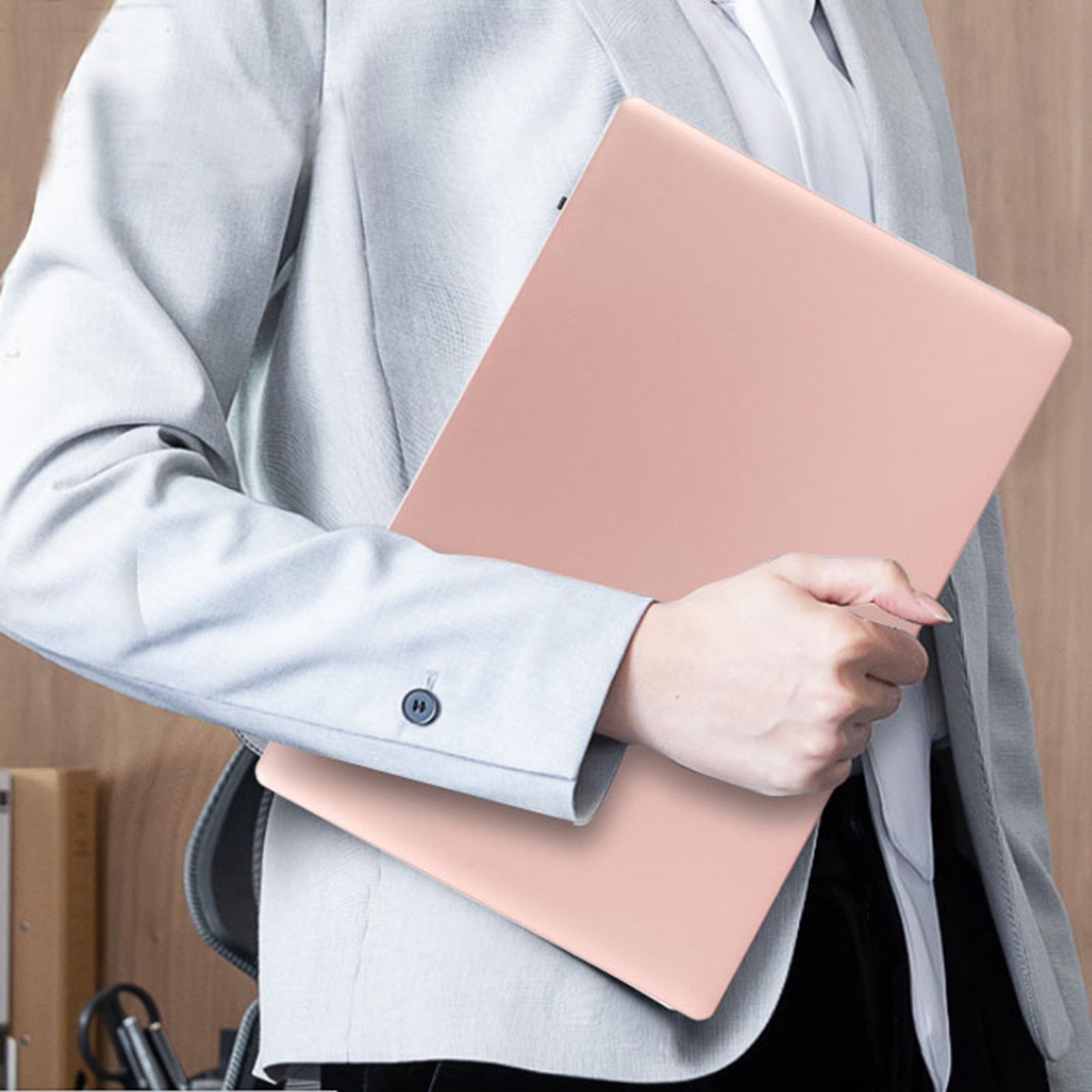 15.6in Laptop For N5095 CPU For Win11 Pink Laptop With Fingerprint Keypad B GQDZ