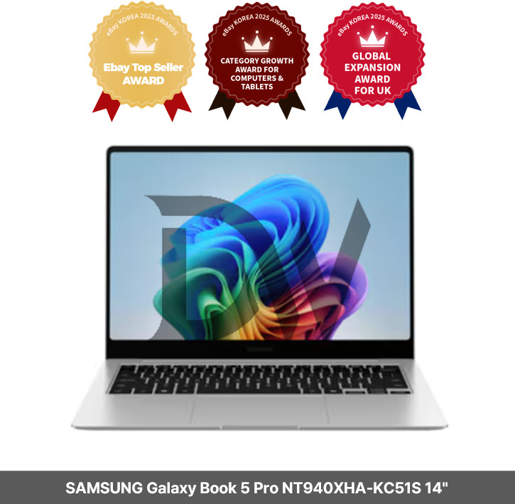 SAMSUNG Galaxy Book 5 Pro NT940XHA-KC51S 14″ (Ultra 5 16GB/512GB) Intel Arc AI