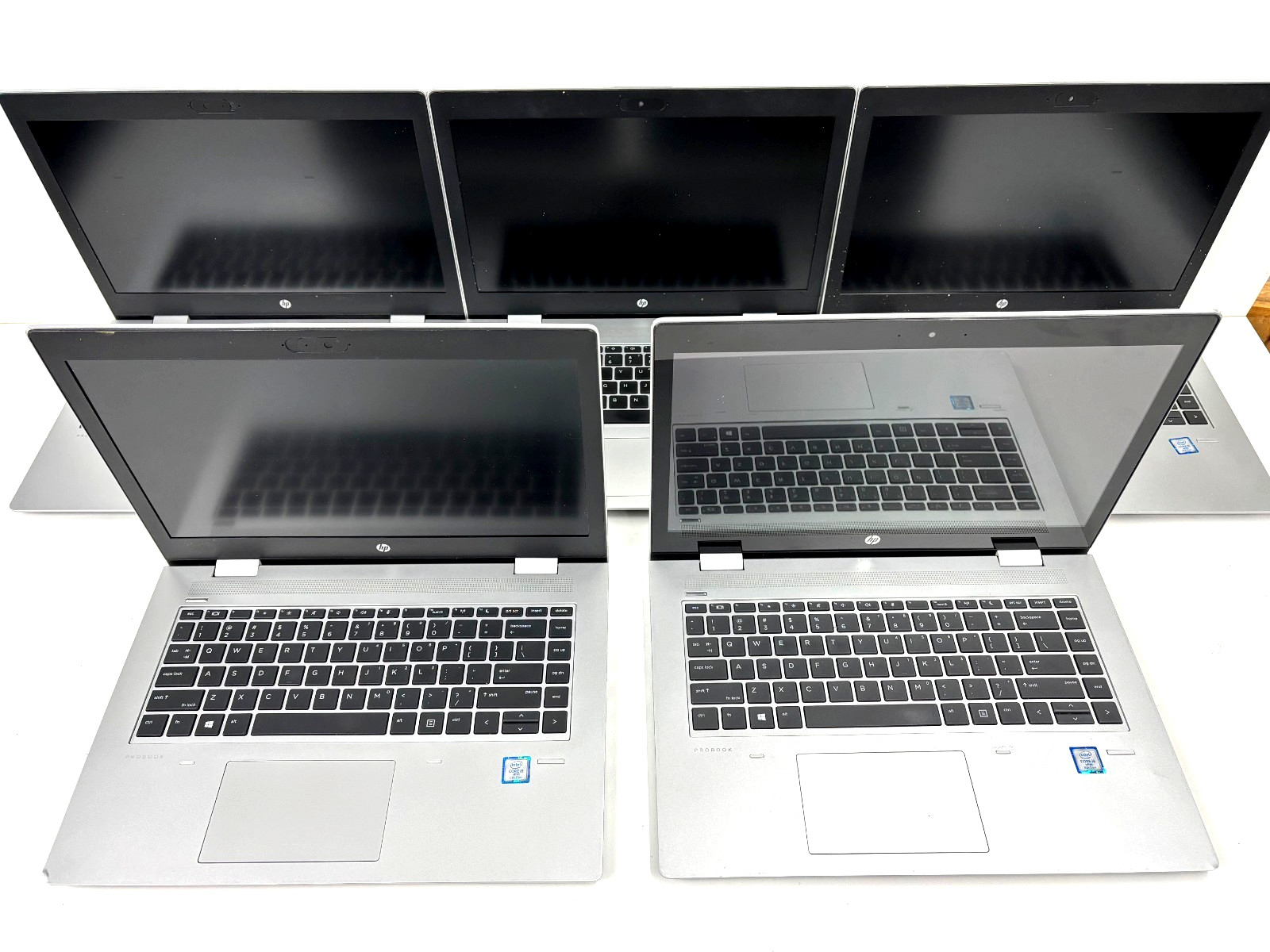 Lot (5) HP Probook 640 G5 Core i5-8350U 1.70GHz No HDD No RAM No BATTERY PARTS