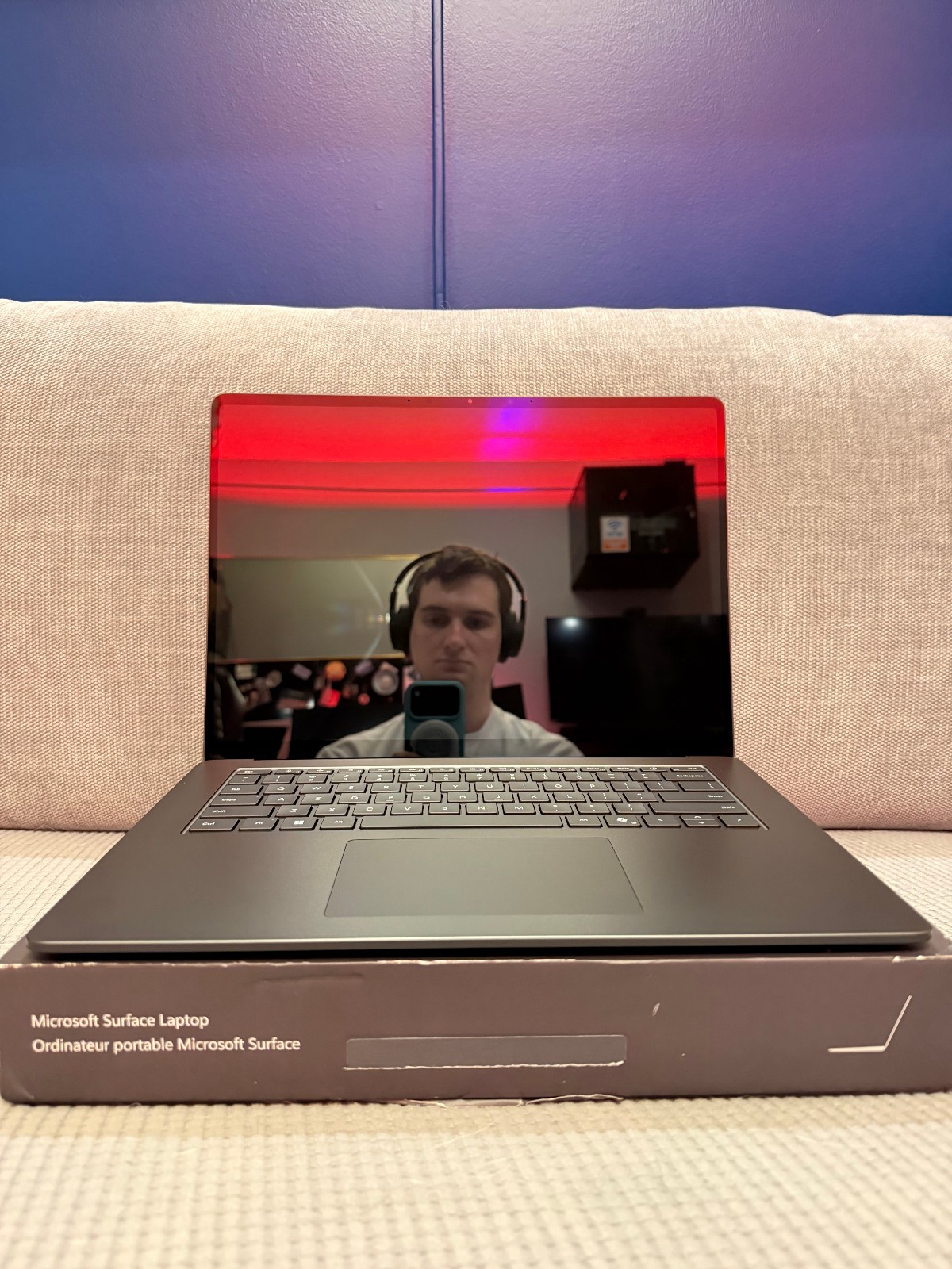 Surface Laptop, 15-inch Snapdragon® X Elite (12 Core), Black, 32GB RAM, 1TB SSD