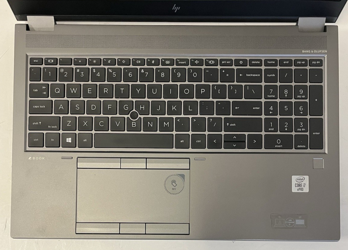 HP ZBook Fury 15 G7 i7-10850H – 8GB RAM – 512GB NVMe – 4GB T2000 – W11P-200w A/C