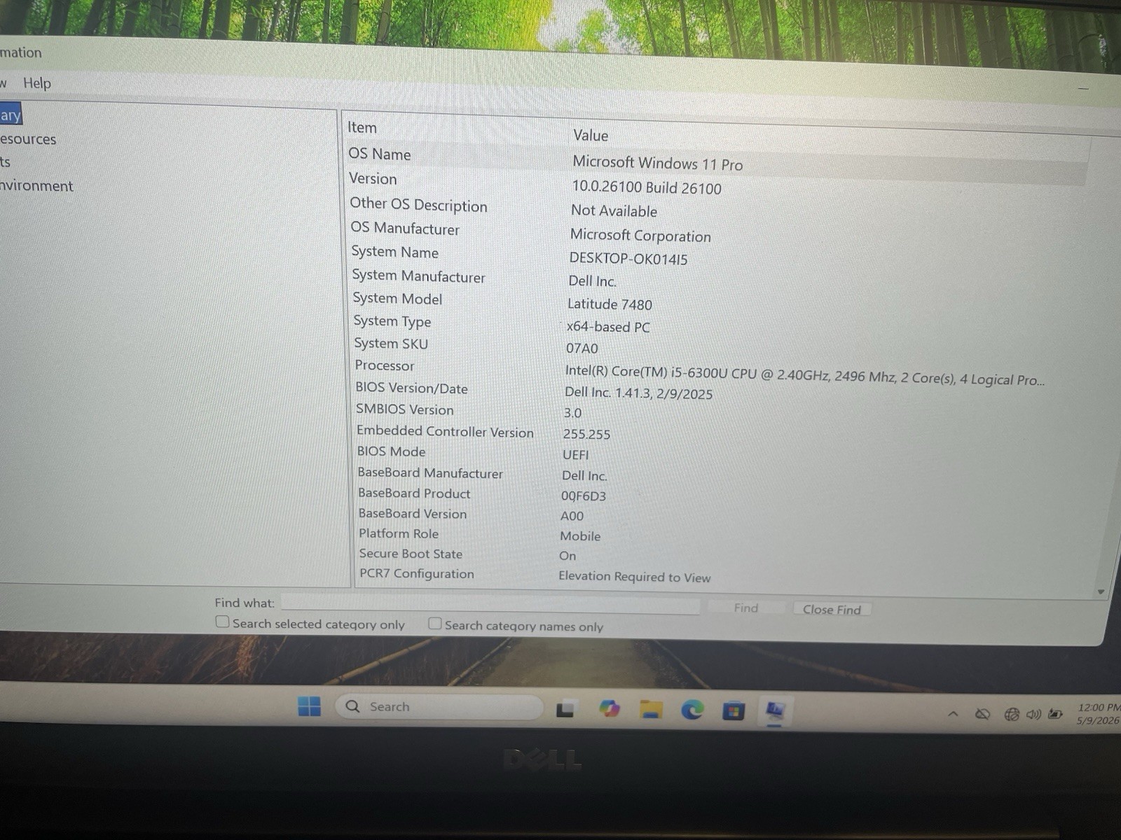 Dell Latitude 7480 14″ (256GB SSD, Intel Core I5 6th Gen, 2.40 GHz, 8GB)