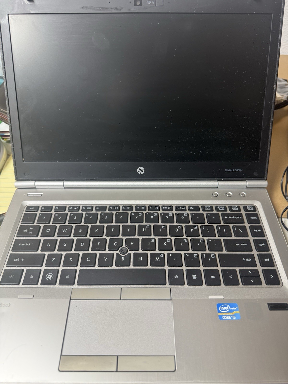 HP ELITEBOOK 8460p Laptop w/ INTEL CORE i5 See Pictures/description For Info