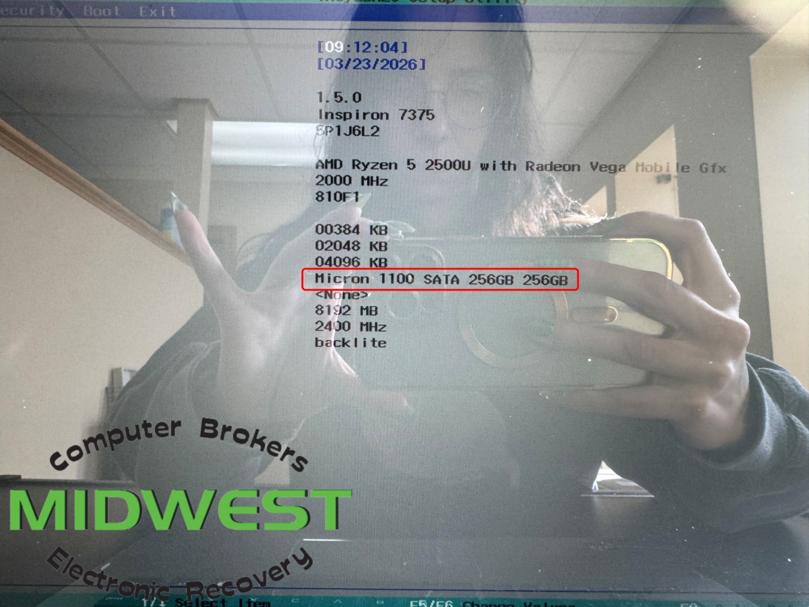 Dell Inspiron 7375 AMD Ryzen 5 2500 2.0GHz 8GB 256GB SSD