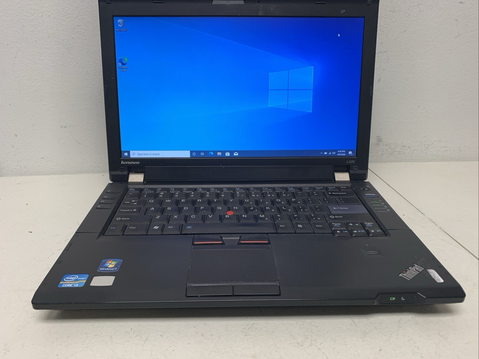 Lenovo ThinkPad L420 i3-2310M 2.10Ghz 4GB Ram 500gb HDD Wind 10 Pro