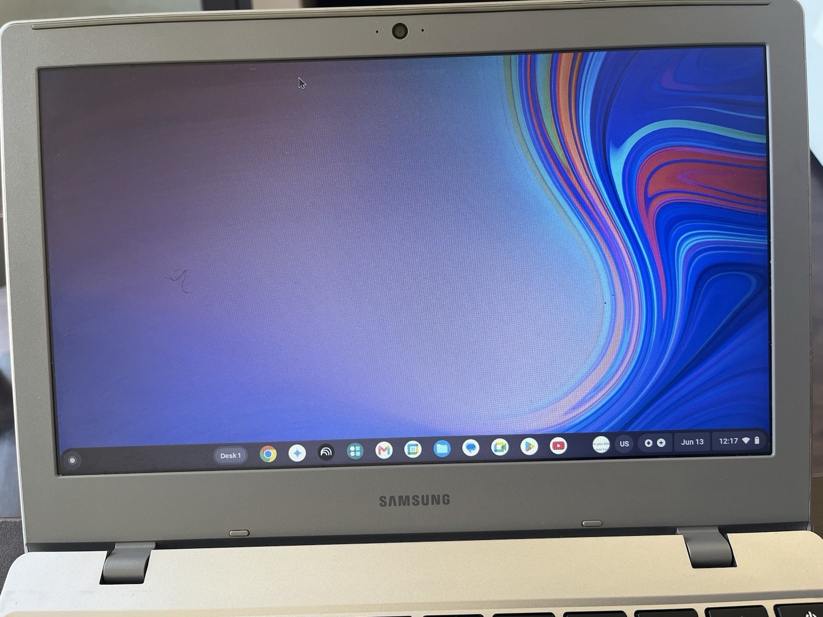 Samsung Chromebook 11-11.9in Intel Celeron Chrome OS Silver w/ Webcam