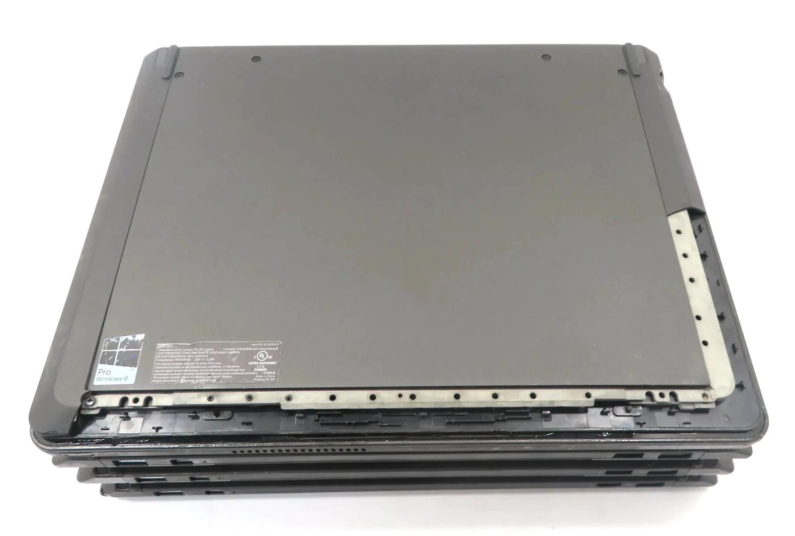Lot of 4 Lenovo ThinkPad Helix 3698 4SU Core i5-3427U 1.8 GHZ 4GB 180 SSD
