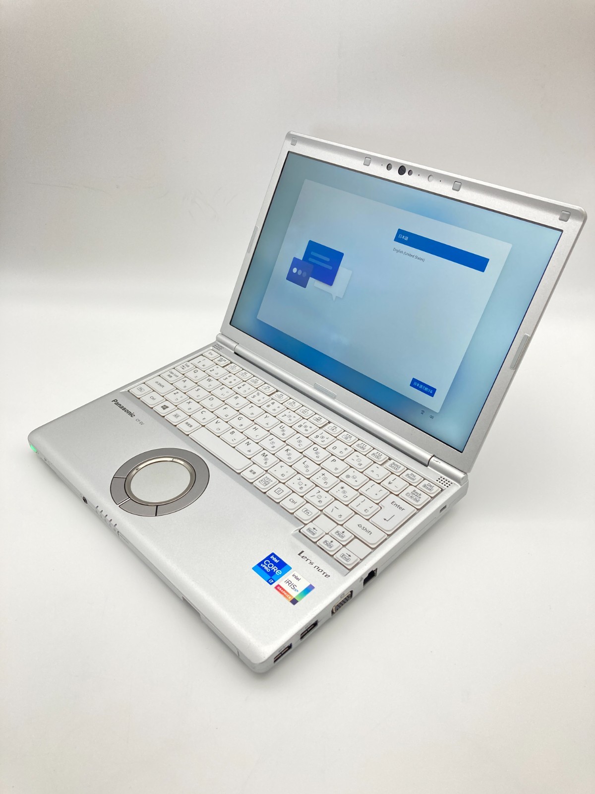 Panasonic Let’s note CF-SV1 Core i7-1185G7 RAM 16GB SSD 512GB ODD WUXGA w/ AC