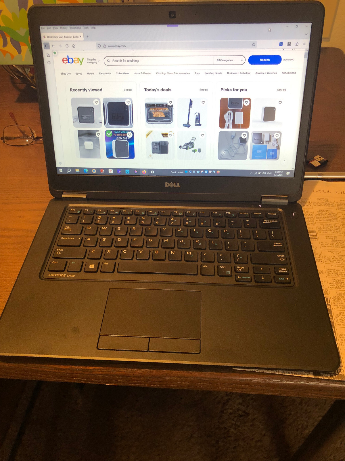 Dell Latitude E7450 14″ Laptop-Intel i7-5600U 512gb SSD 16gb RAM Windows 10 Pro