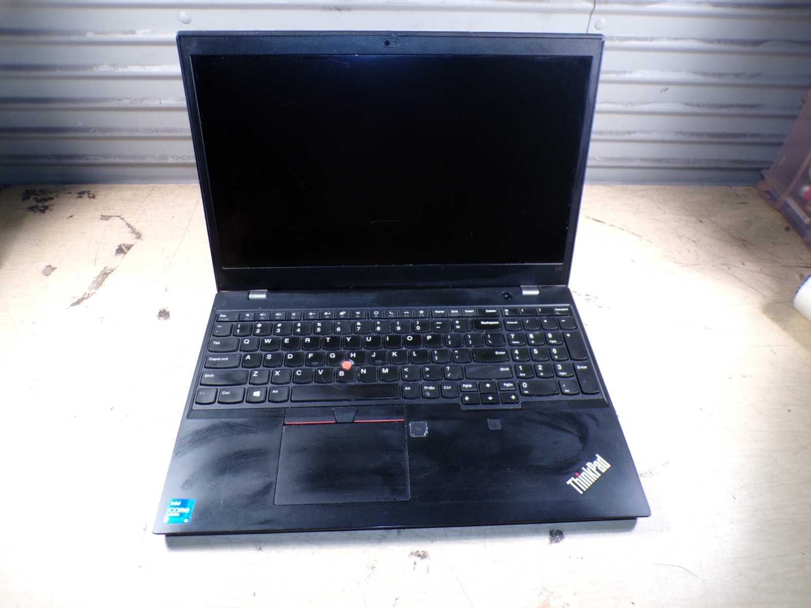 LENOVO THINKPAD LI5 INTEL CORE I5 8GB RAM **NO POWER **NO HD/ NO CADDIE/ NO OS/