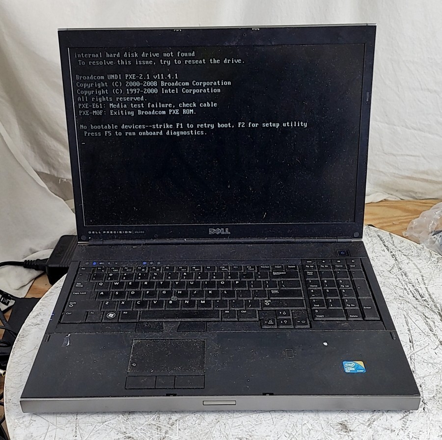 DELL PRECISION M6400 Laptop CORE2 DUO T9600 8GB 256GB SEE NOTES