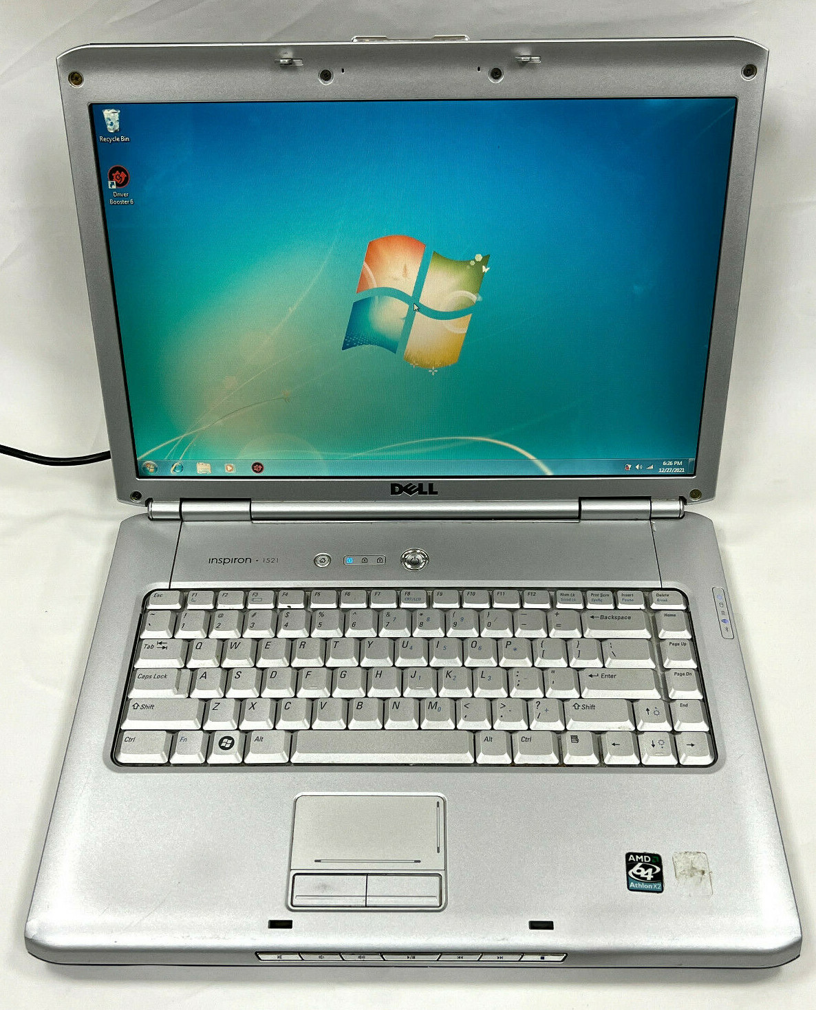 Dell Inspiron 1521 15.6″ AMD Athlon 64 x2 Dual Core 2.5GB 80GB HDD Laptop *READ*