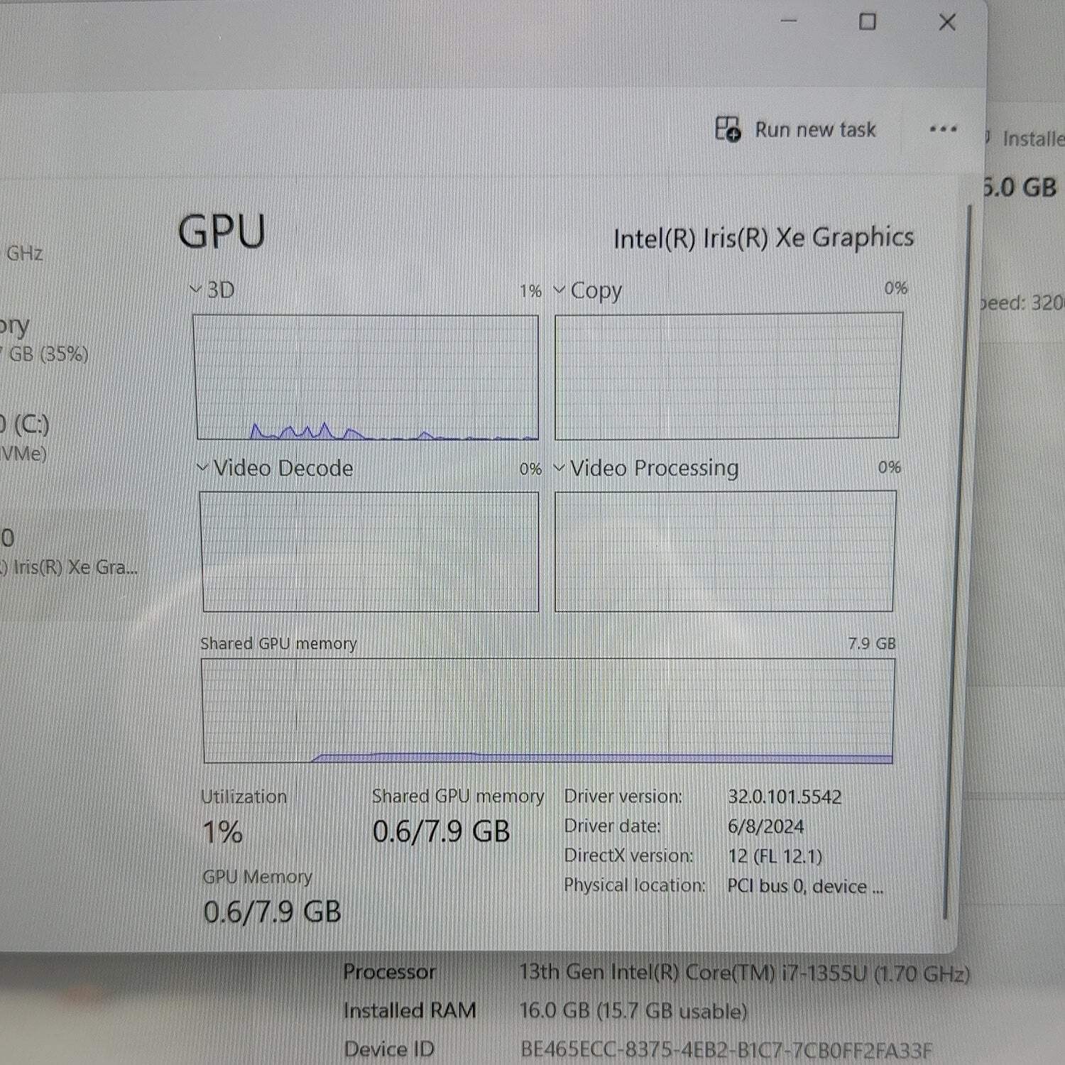 HP Envy x360 15-EW1057NR 15.6″ i7-1355U 1.7GHz 16GB RAM 512GB SSD