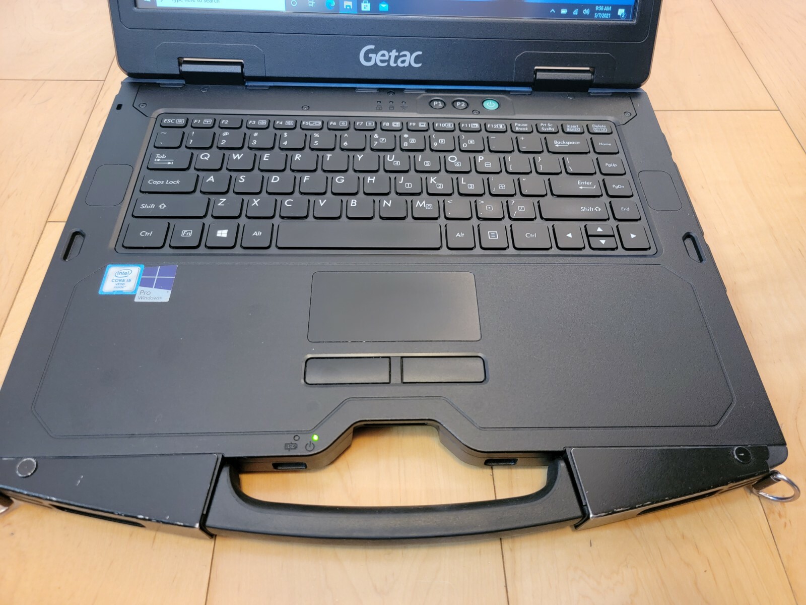 Getac S410 6th Gen Core i5 2.4Ghz 8GB 512GB SSD Rugged 517 Hours In Bios Excelle